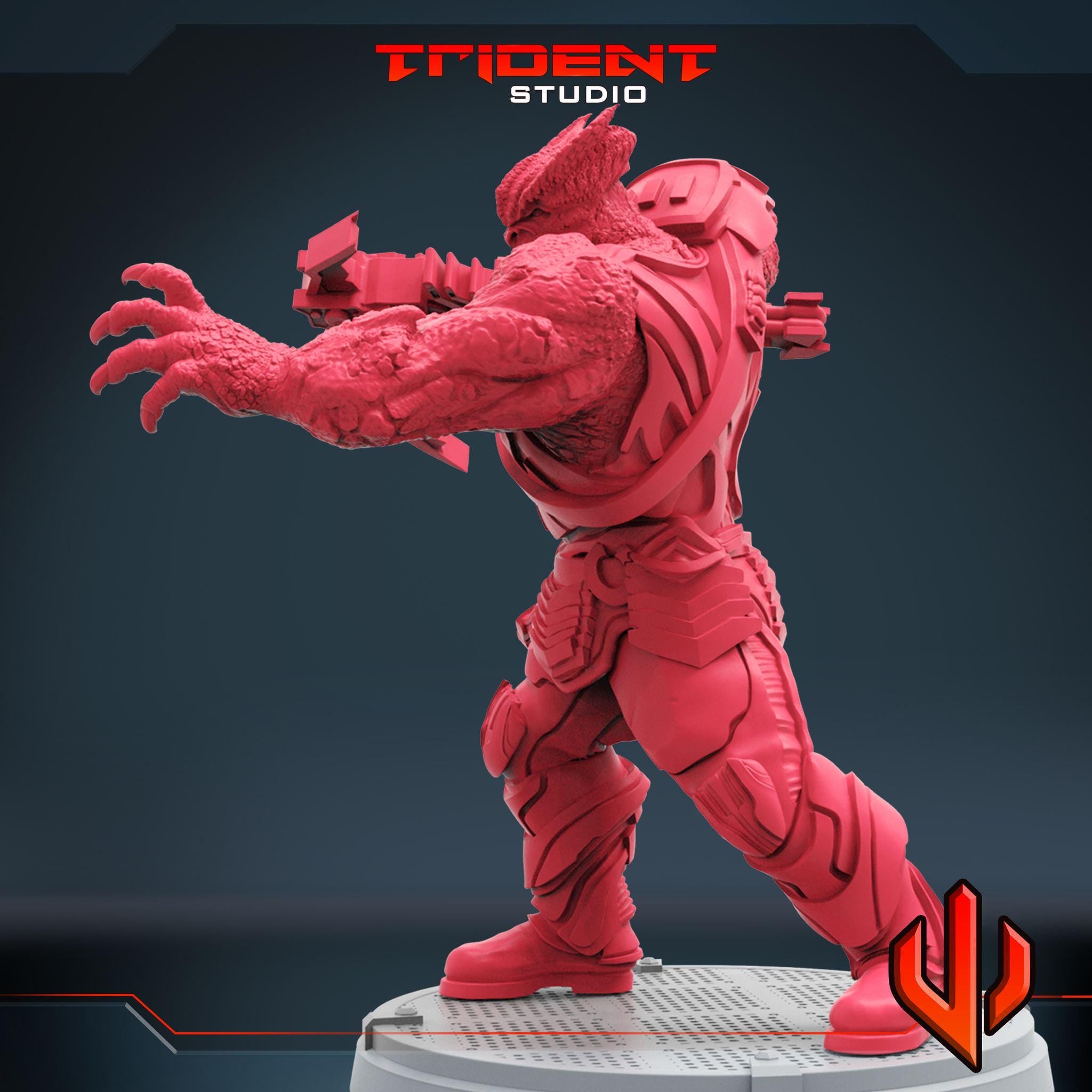 Black Dwarf B (Fan art sculpted by Trident Studio) (Crisis Protocol Proxy/Alternative)