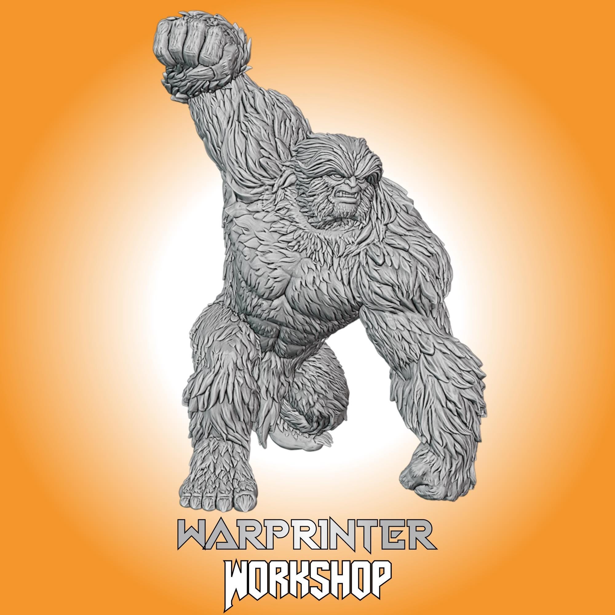 Sasquatch (Fan art sculpted by Trident Studio) (Crisis Protocol Proxy/Alternative)