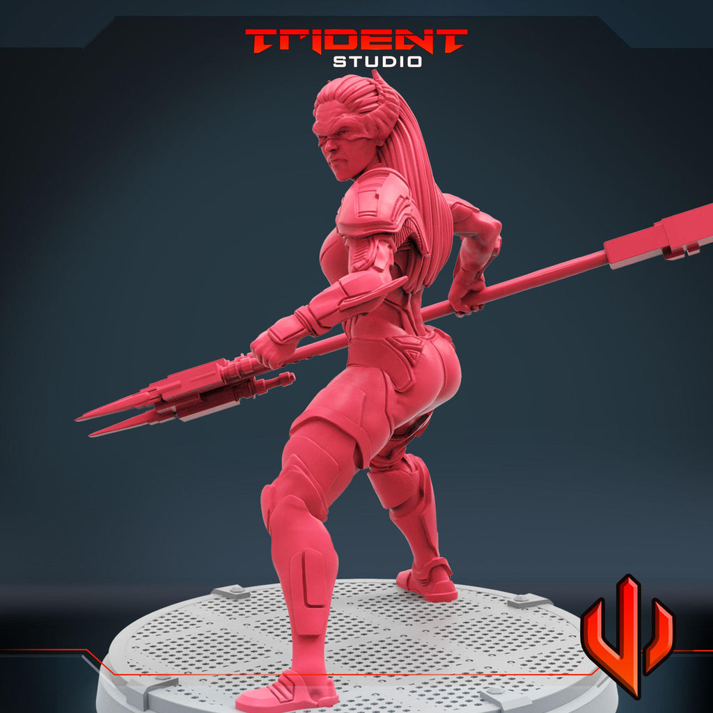 Proxima Midnight B (Fan art sculpted by Trident Studio) (Crisis Protocol Proxy/Alternative)