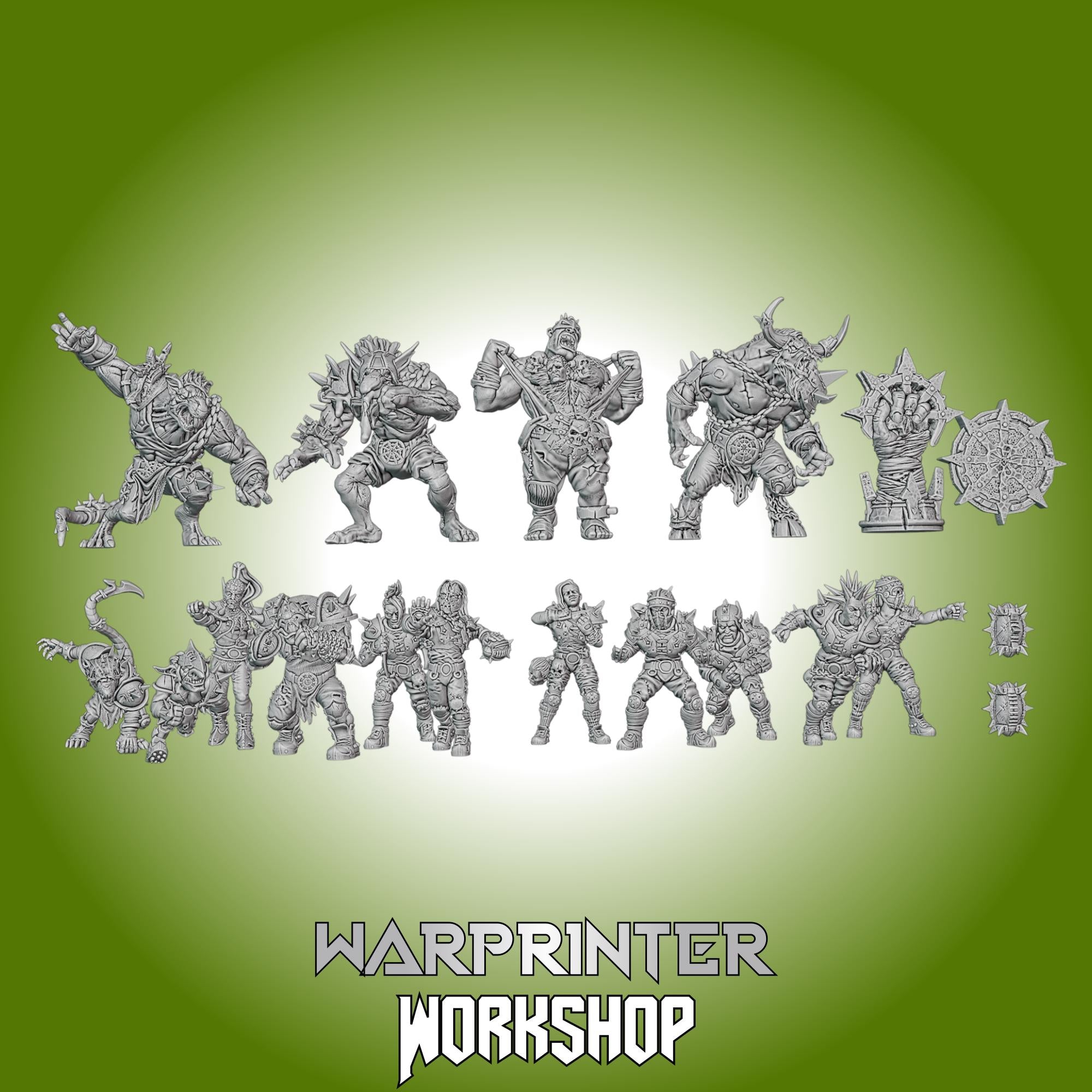 Fiends of Chaos Team - Fantasy Football Team - UGNI Miniatures