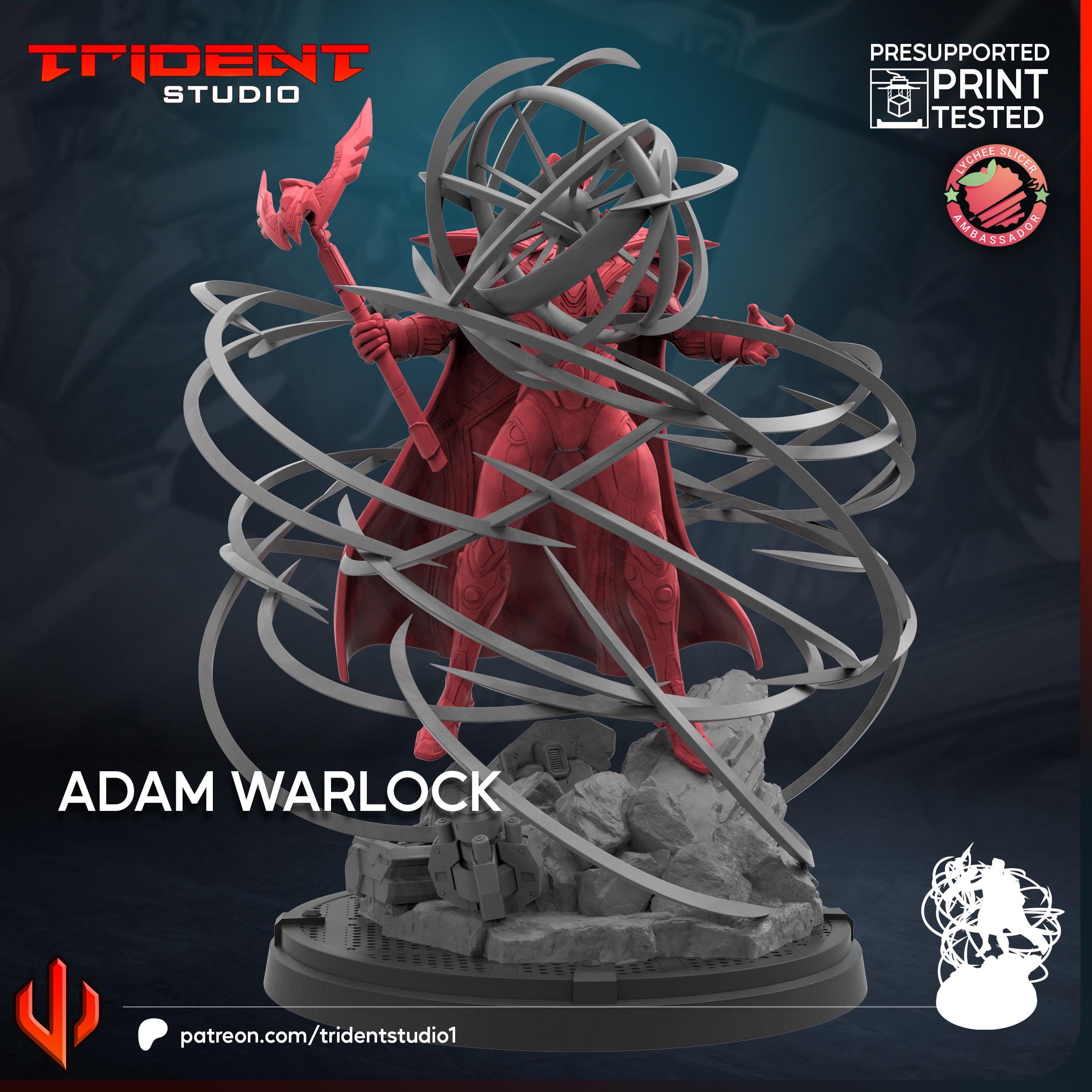Adam Warlock Rivals (Fan art sculpted by Trident Studio) (Crisis Protocol Proxy/Alternative)