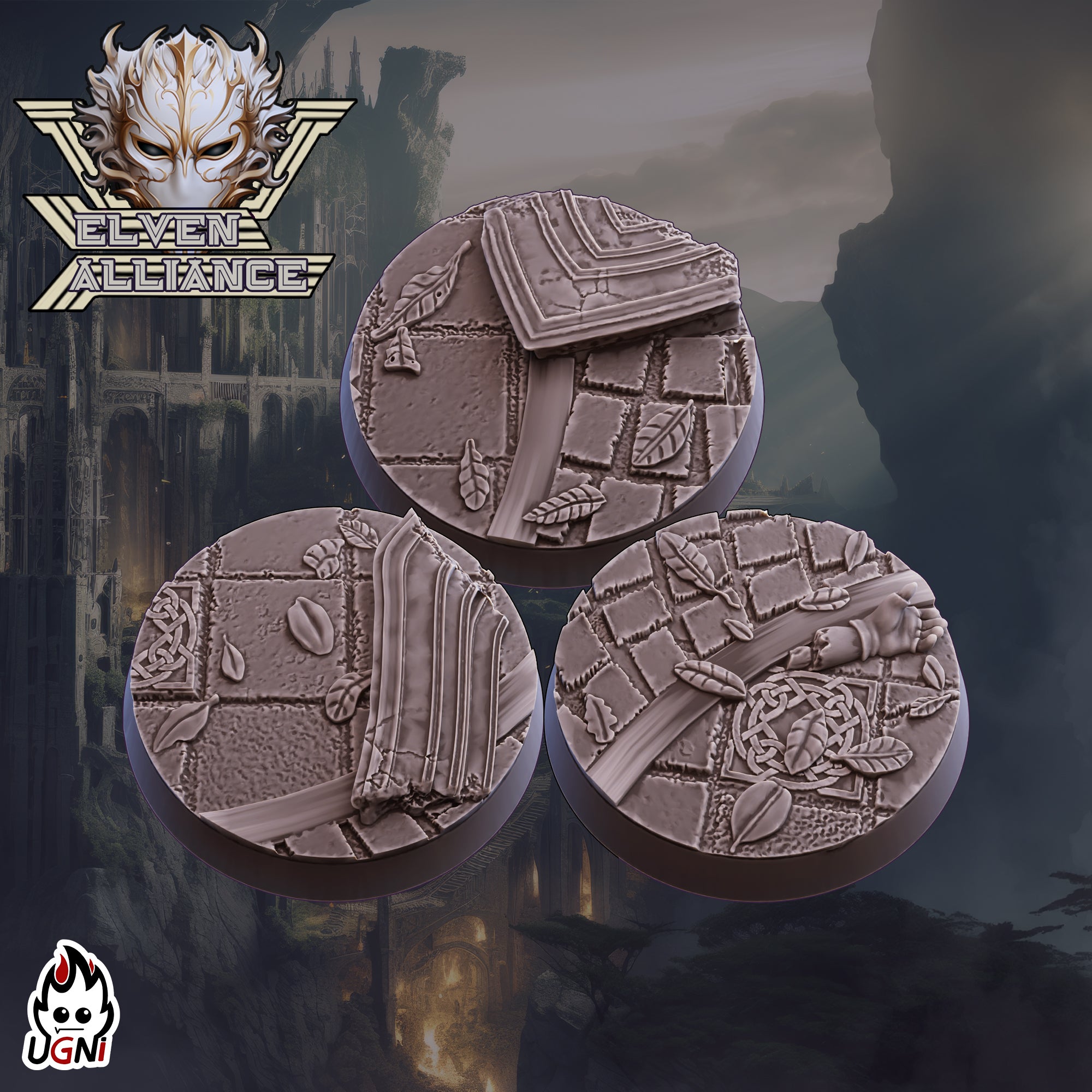 Elven Alliance Style Bases - UGNI Elven Alliance Team