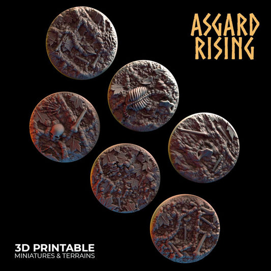 Deepforest - Ritual Ground - Round Wargame Base - Asgard Rising