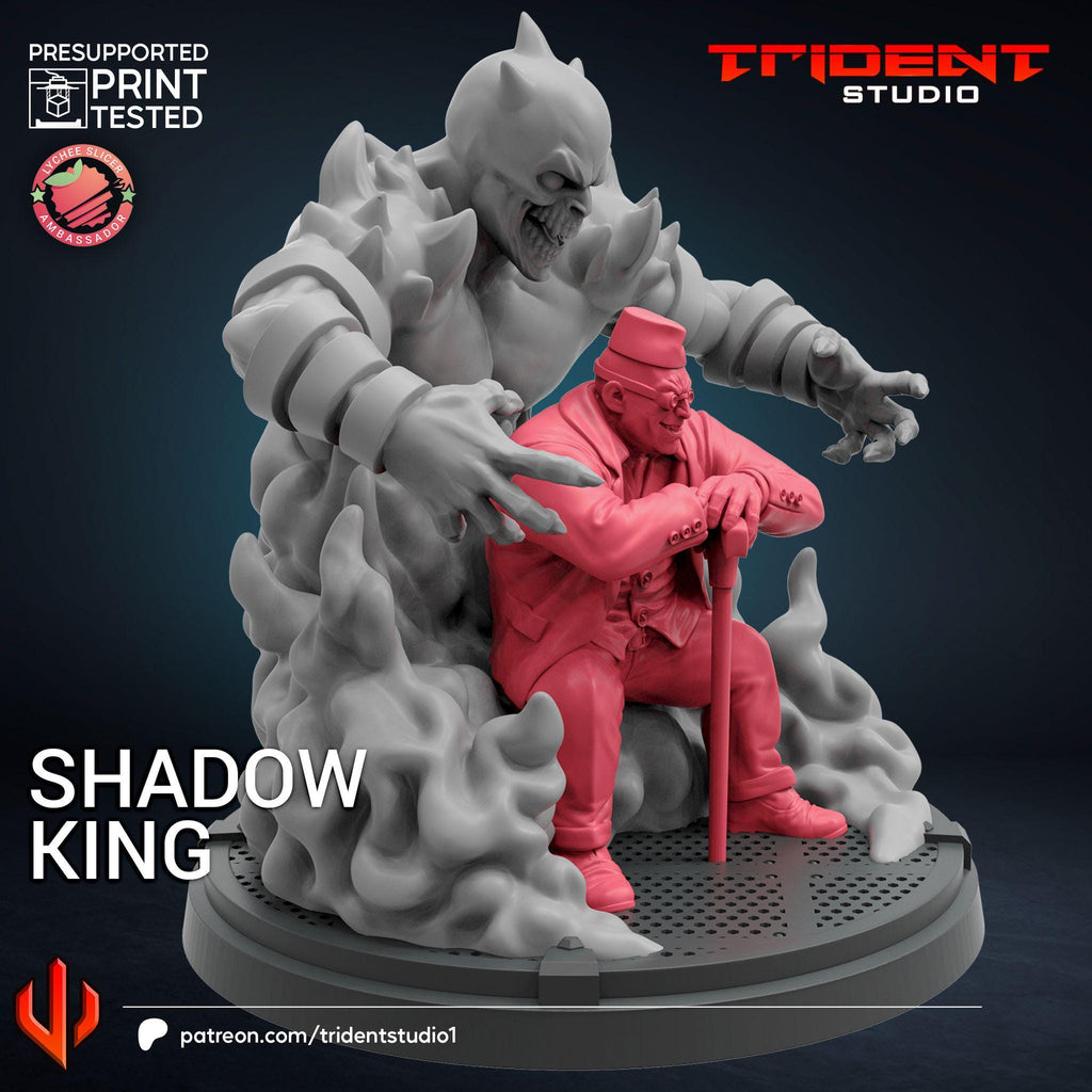 Shadow King (Fan art sculpted by Trident Studio) (Crisis Protocol Proxy/Alternative)