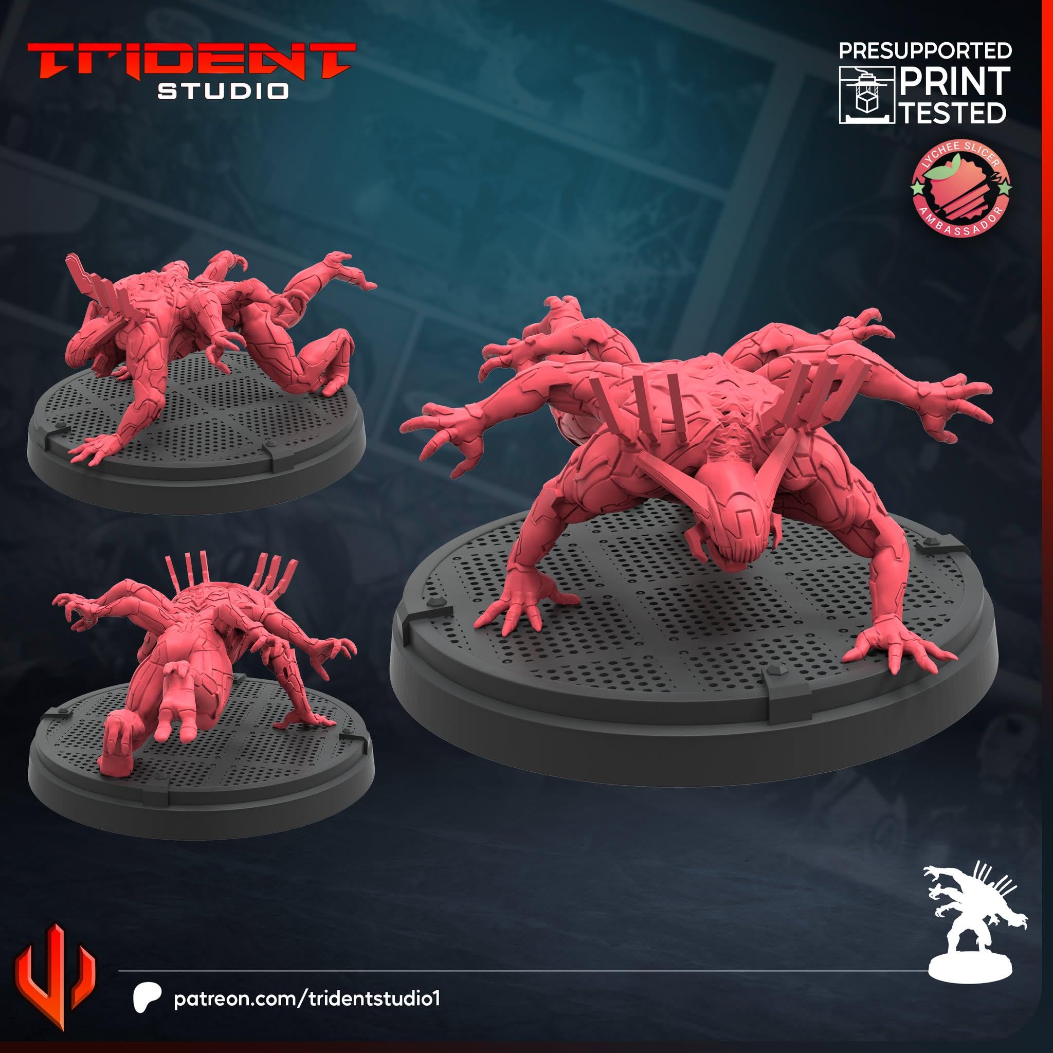 Outrider C (Fan art sculpted by Trident Studio) (Crisis Protocol Proxy/Alternative)