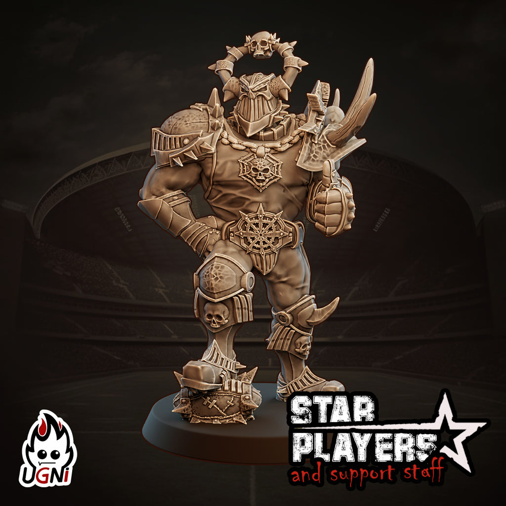 Lord Bordak (Ball) - Fantasy Football Star Player Miniature | Designed by UGNI