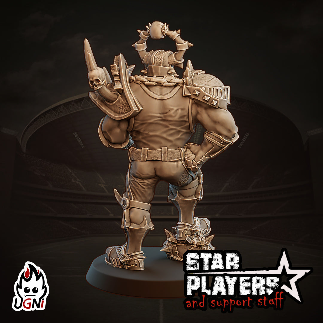Lord Bordak (Ball) - Fantasy Football Star Player Miniature | Designed by UGNI