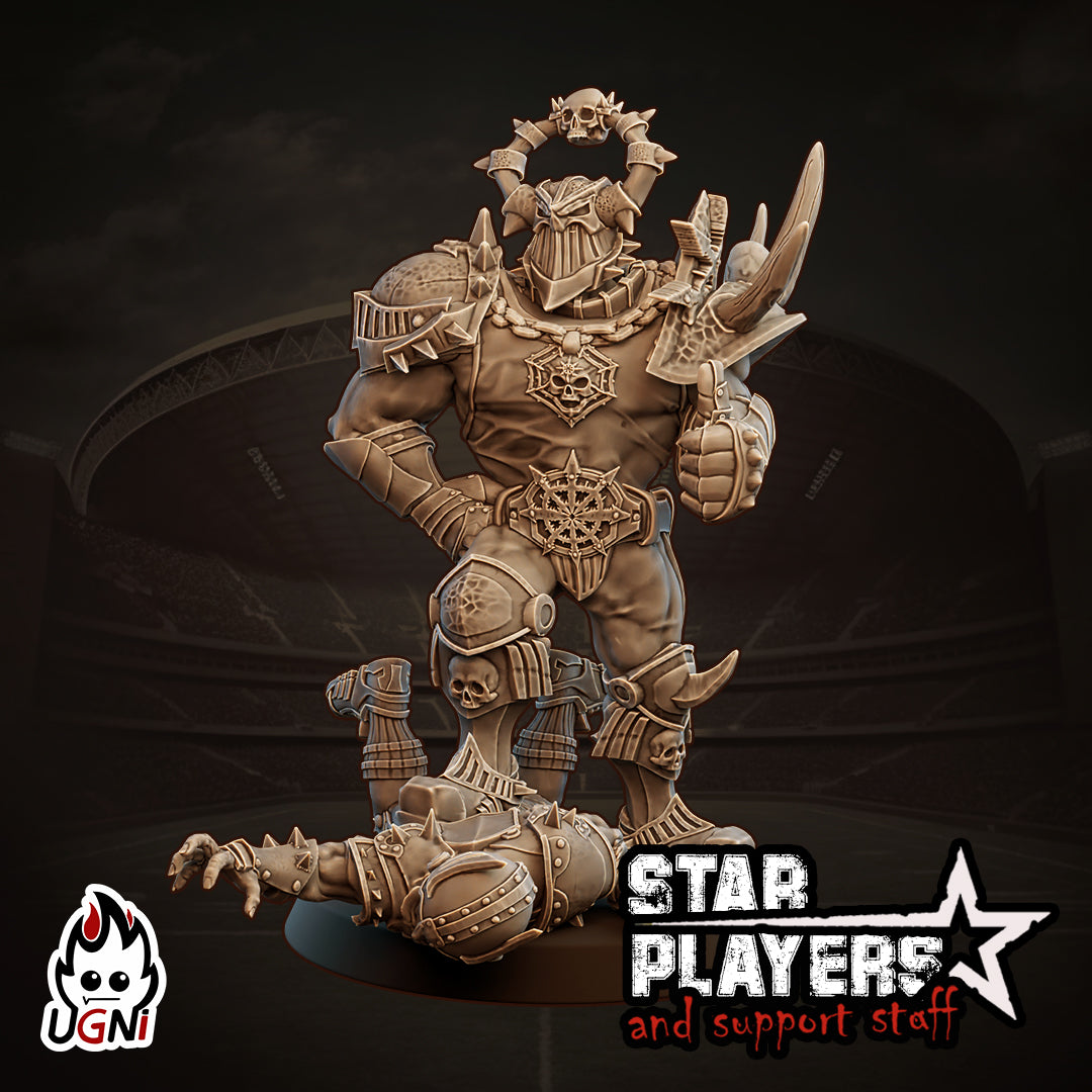 Lord Bordak (Human) - Fantasy Football Star Player Miniature | Designed by UGNI