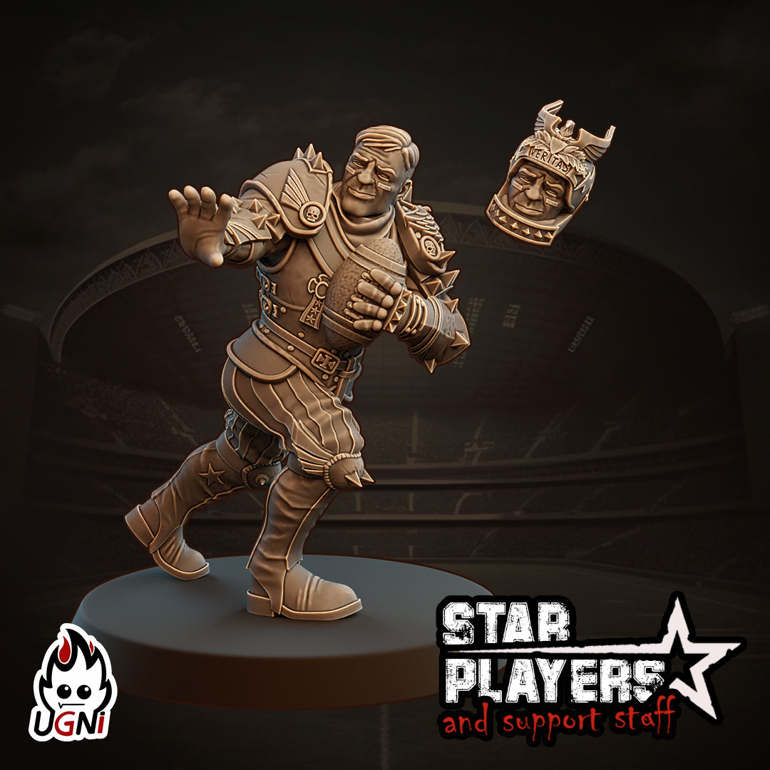 Briff - Fantasy Football Star Player Miniature | Designed by UGNI