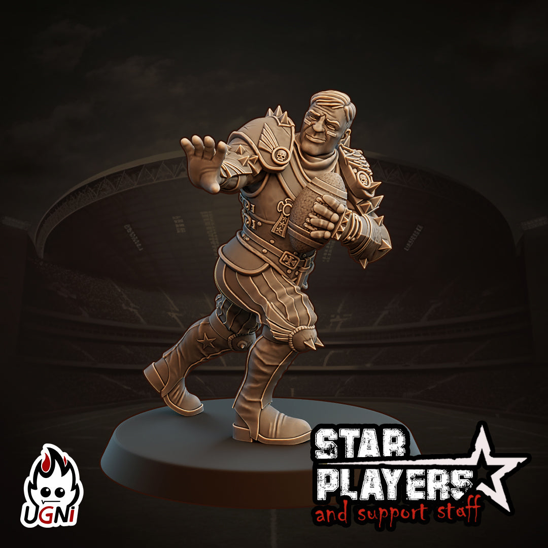 Briff - Fantasy Football Star Player Miniature | Designed by UGNI