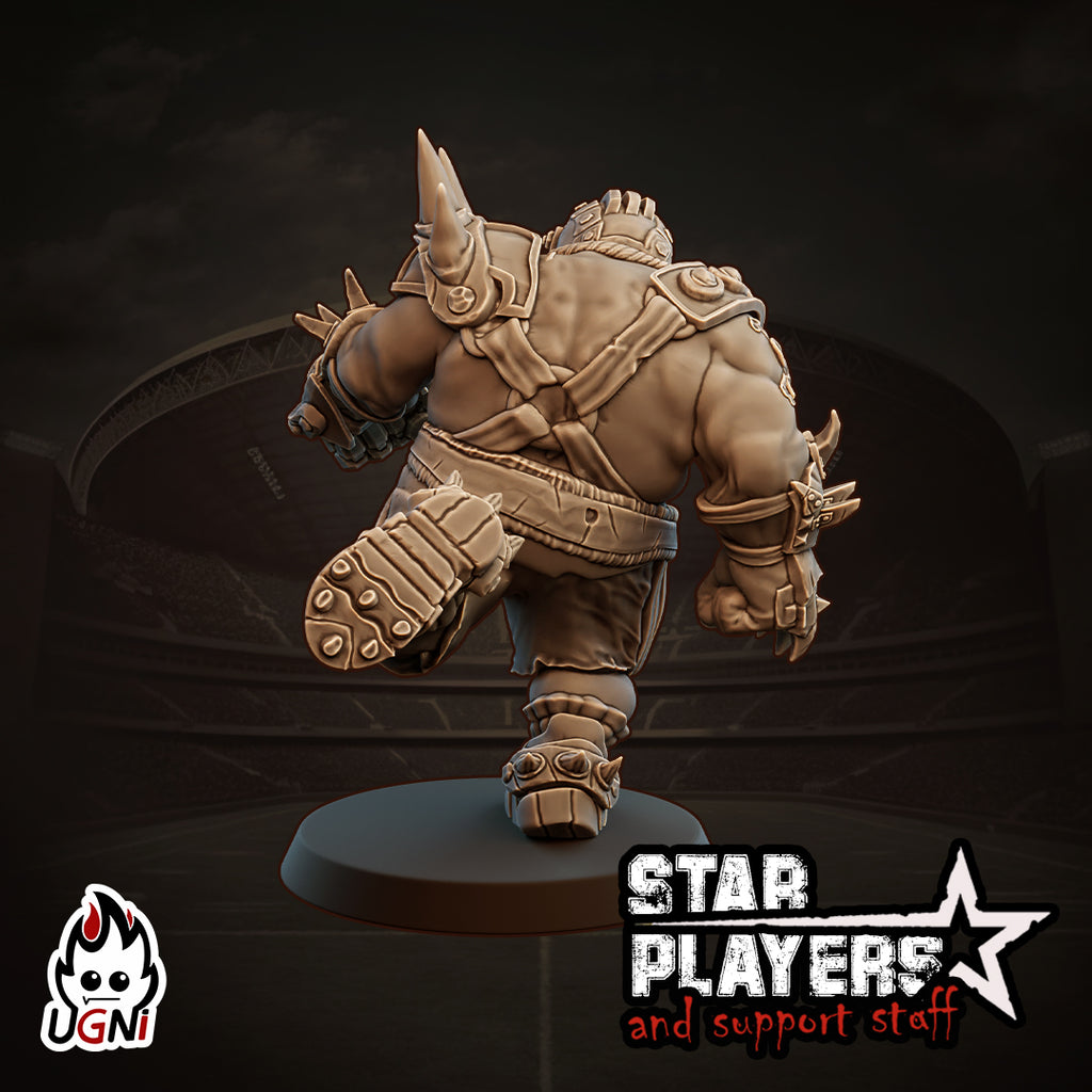 Broke and Berry - Fantasy Football Star Player Miniature | Designed by UGNI