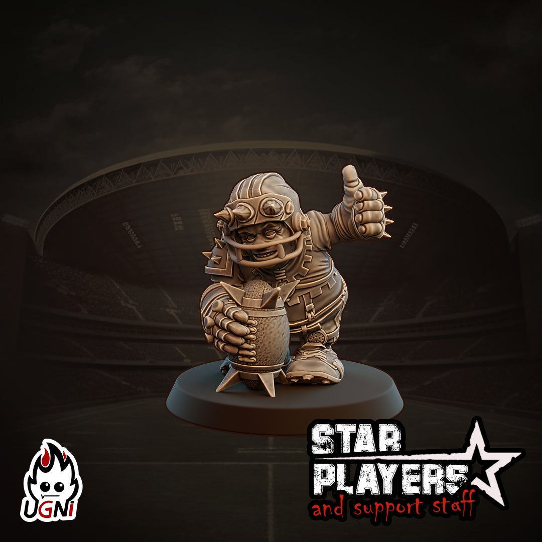 Broke and Berry - Fantasy Football Star Player Miniature | Designed by UGNI