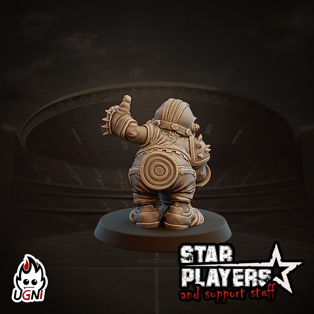 Broke and Berry - Fantasy Football Star Player Miniature | Designed by UGNI