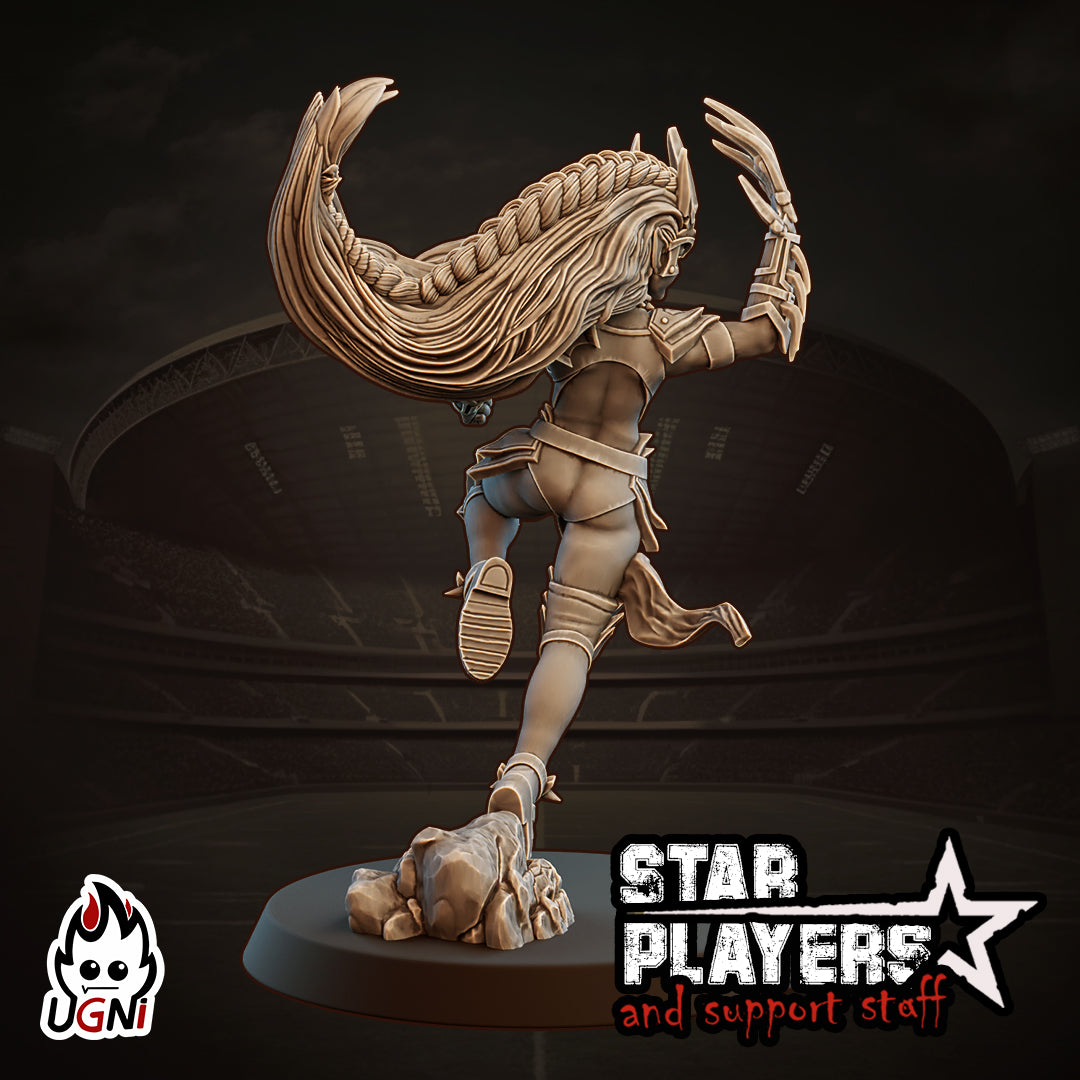 Broxxana - Fantasy Football Star Player Miniature | Designed by UGNI