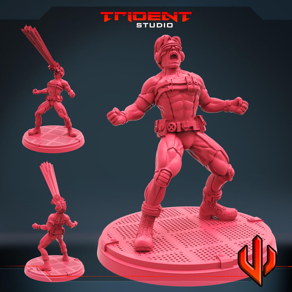 Cyclops B (Fan art sculpted by Trident Studio) (Crisis Protocol Proxy/Alternative)