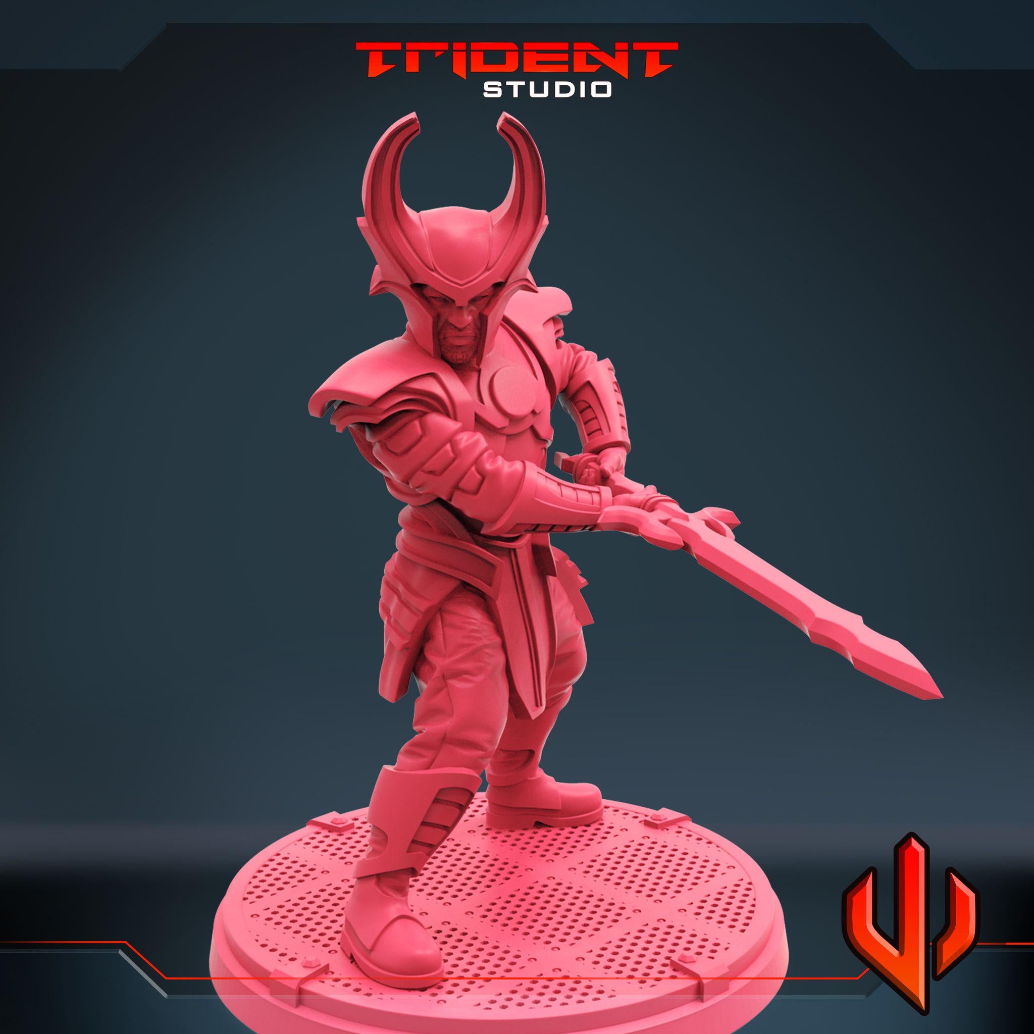 Heimdall A (Fan art sculpted by Trident Studio) (Crisis Protocol Proxy/Alternative)