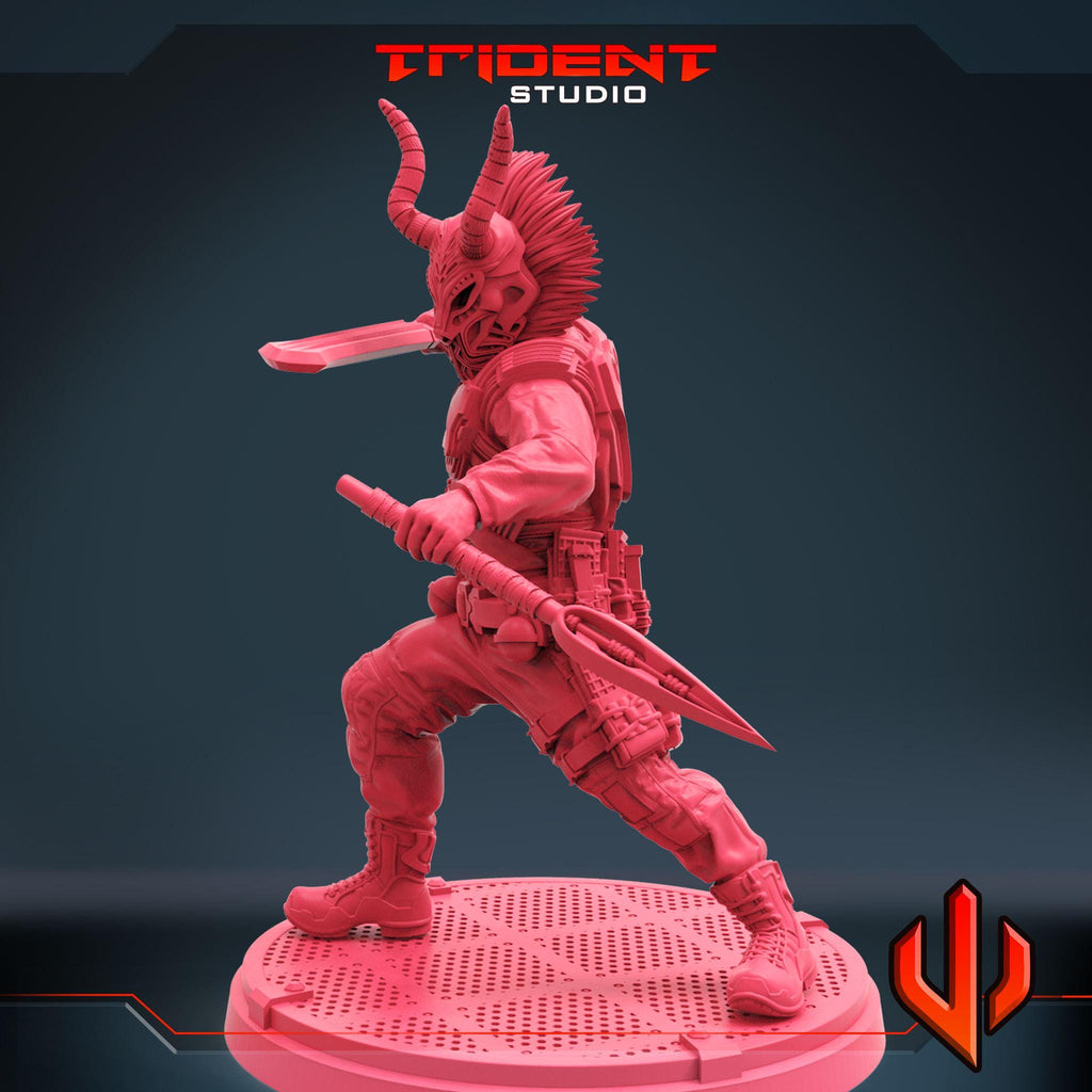 Killmonger B (Fan art sculpted by Trident Studio) (Crisis Protocol Proxy/Alternative)