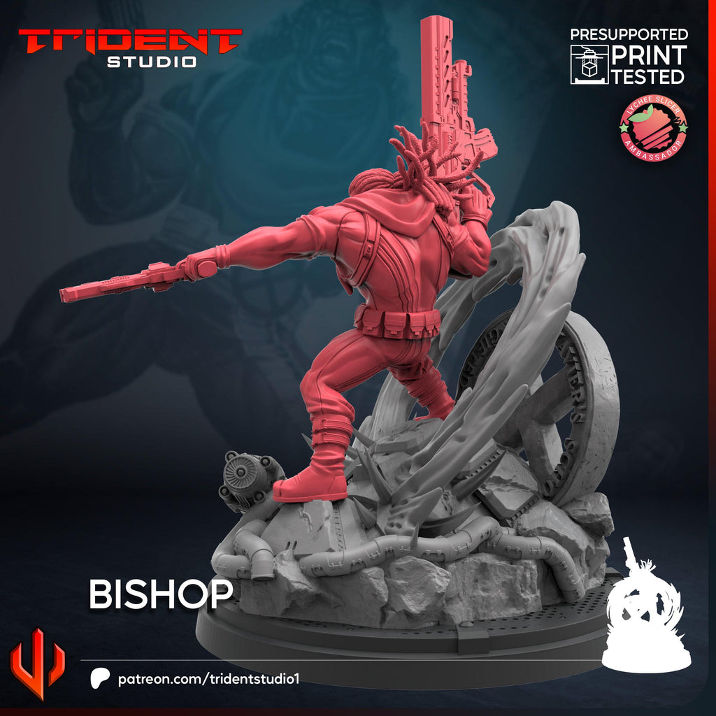 Bishop (Fan art sculpted by Trident Studio) (Crisis Protocol Proxy/Alternative)