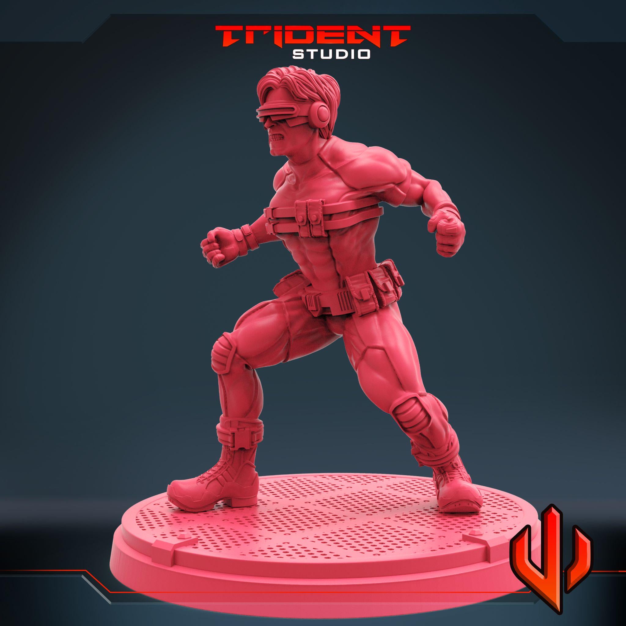 Cyclops A (Fan art sculpted by Trident Studio) (Crisis Protocol Proxy/Alternative)
