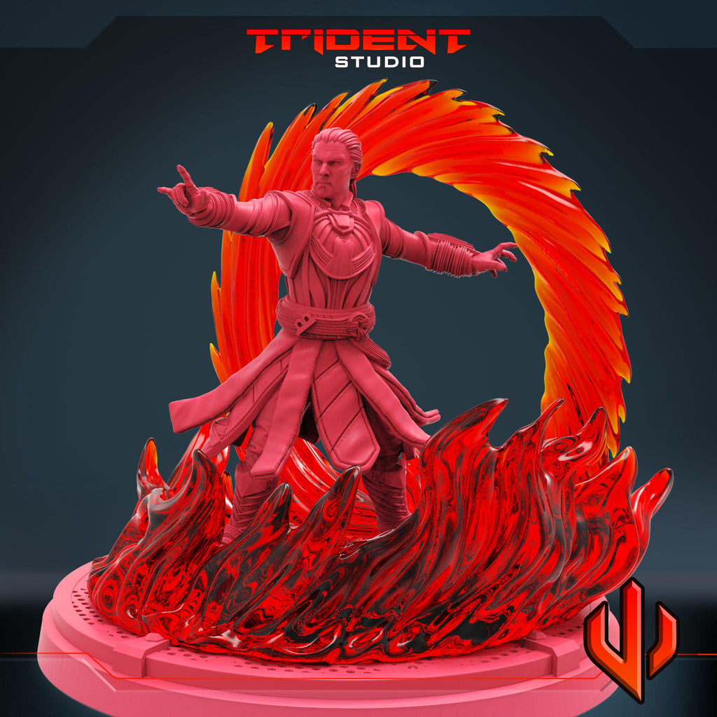 Doctor Strange (Fan art sculpted by Trident Studio) (Crisis Protocol Proxy/Alternative)