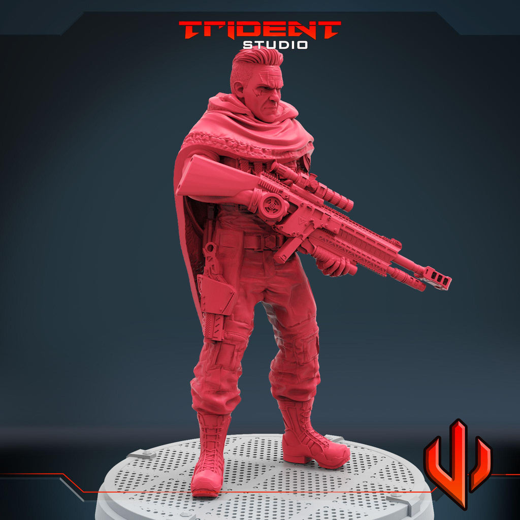 Cable MCU B (Fan art sculpted by Trident Studio) (Crisis Protocol Proxy/Alternative)