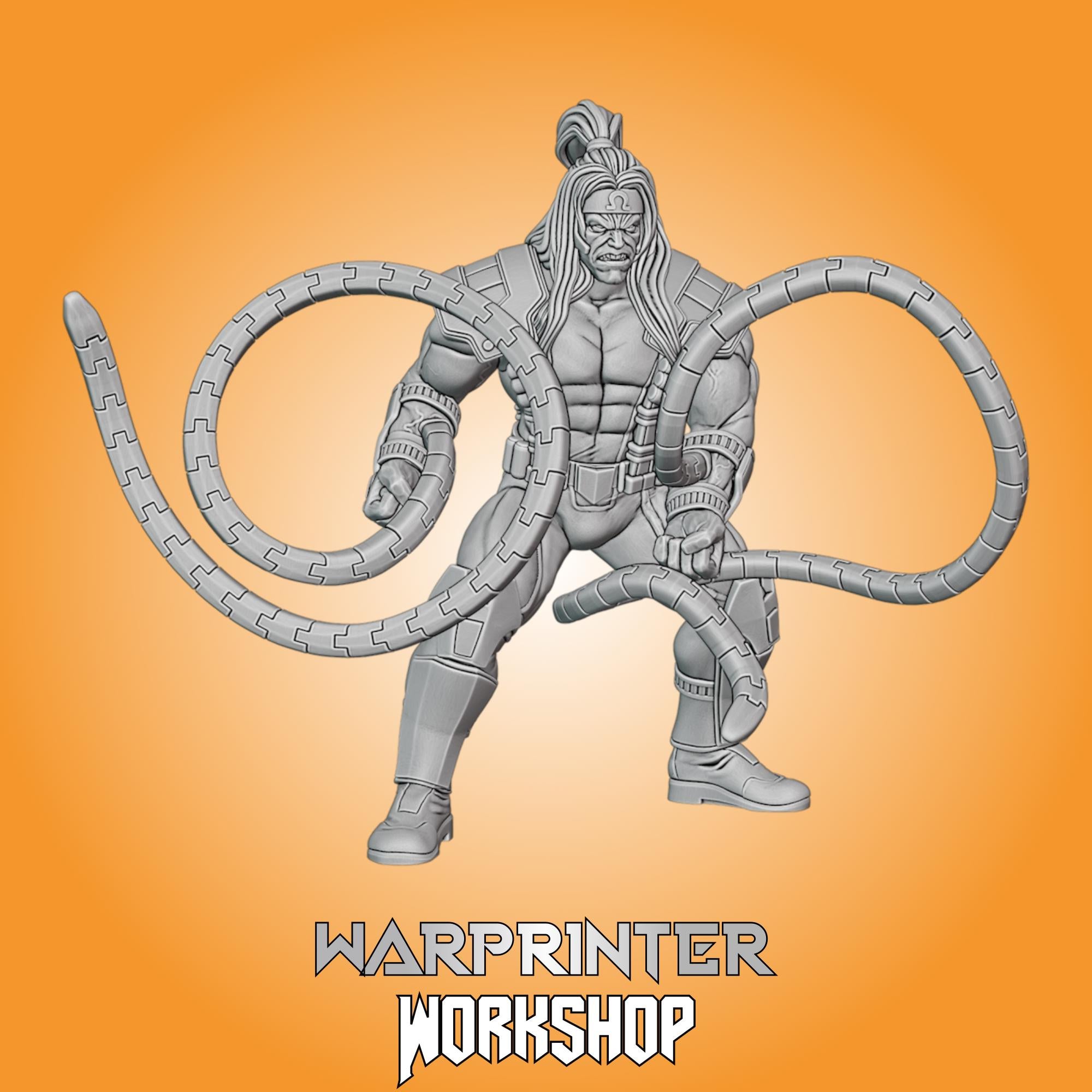 Omega Red  (Fan art sculpted by Trident Studio) (Crisis Protocol Proxy/Alternative)