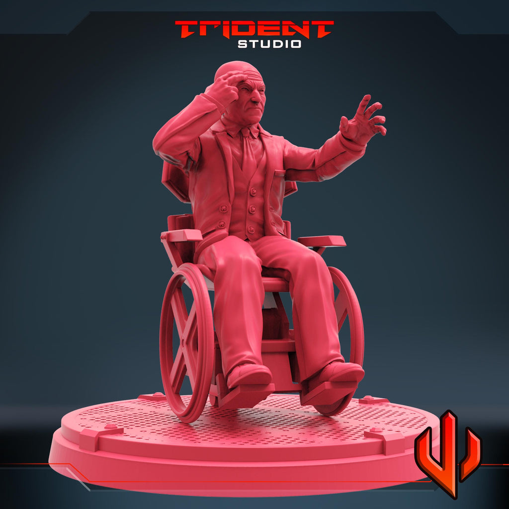 Professor X (Fan art sculpted by Trident Studio) (Crisis Protocol Proxy/Alternative)