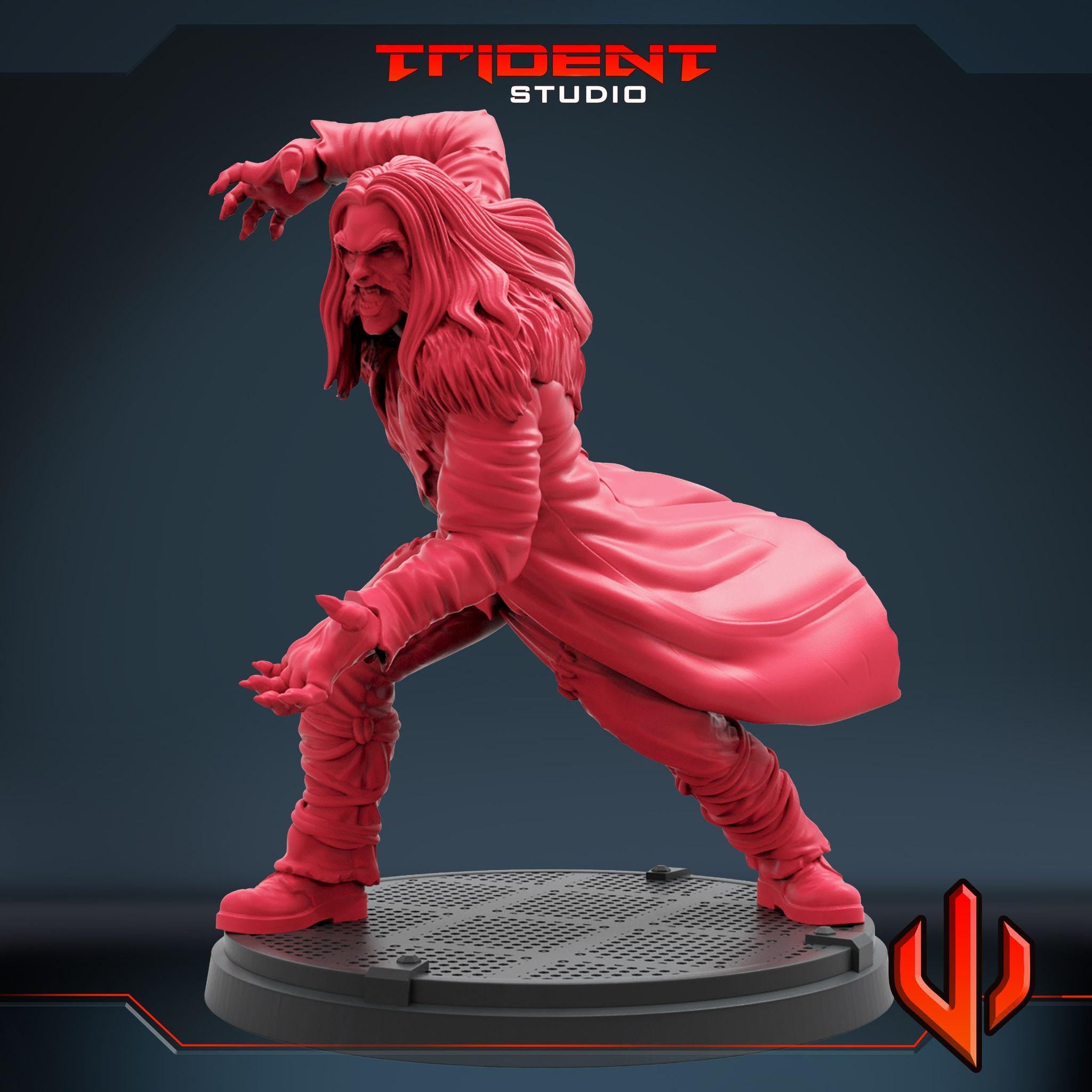 Sabertooth X-men 2000 Movie (Fan art sculpted by Trident Studio) (Crisis Protocol Proxy/Alternative)