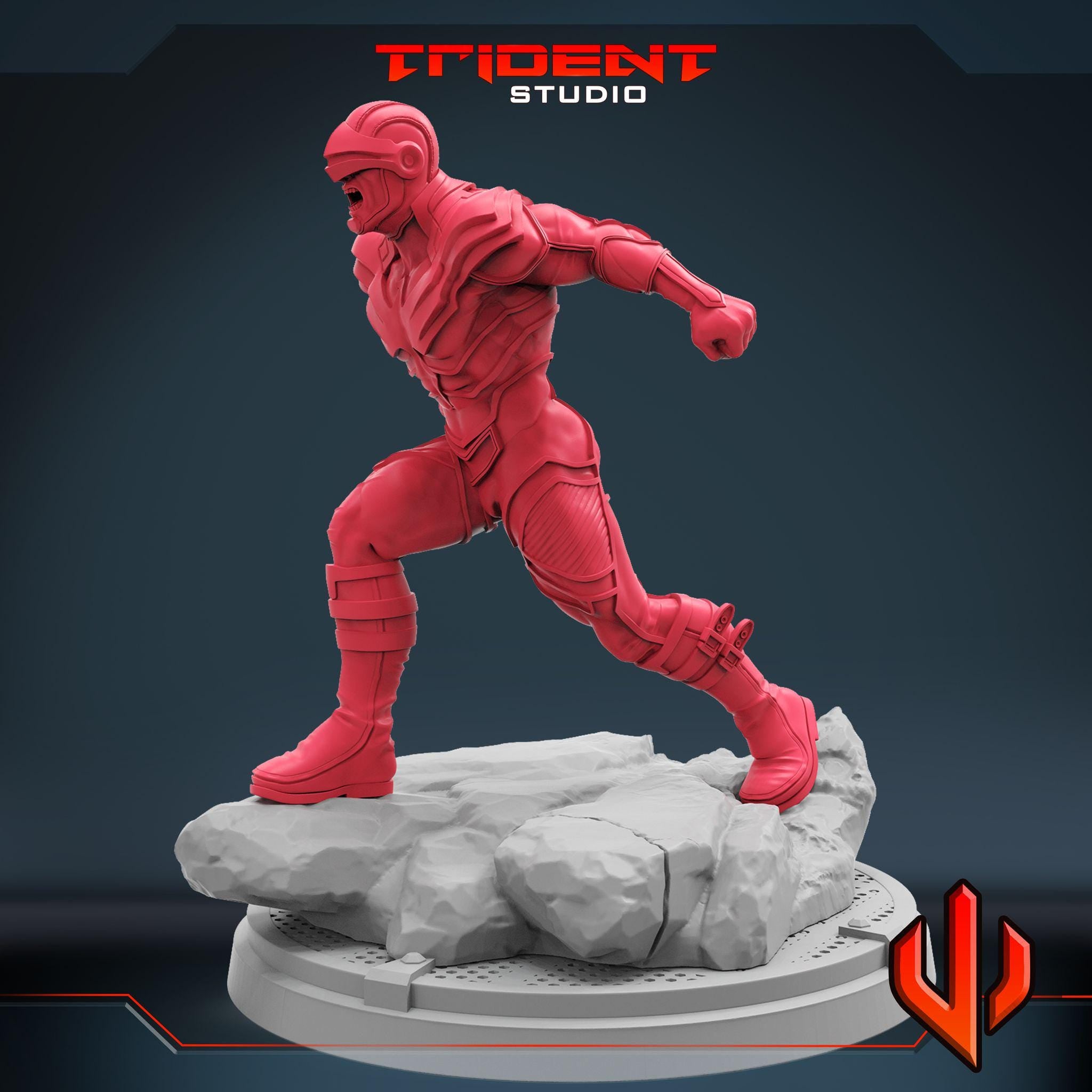 Cyclops Phoenix (Fan art sculpted by Trident Studio) (Crisis Protocol Proxy/Alternative)
