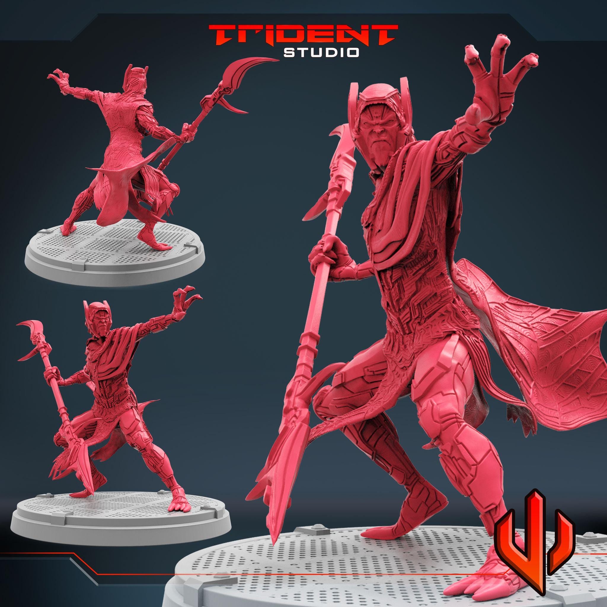 Corvus Glaive (Fan art sculpted by Trident Studio) (Crisis Protocol Proxy/Alternative)