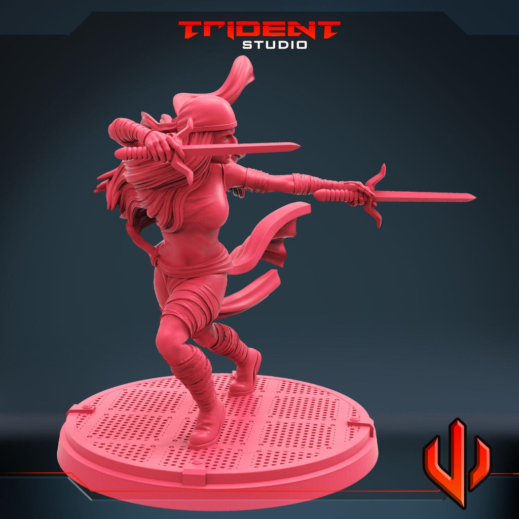 Elektra (Fan art sculpted by Trident Studio) (Crisis Protocol Proxy/Alternative)