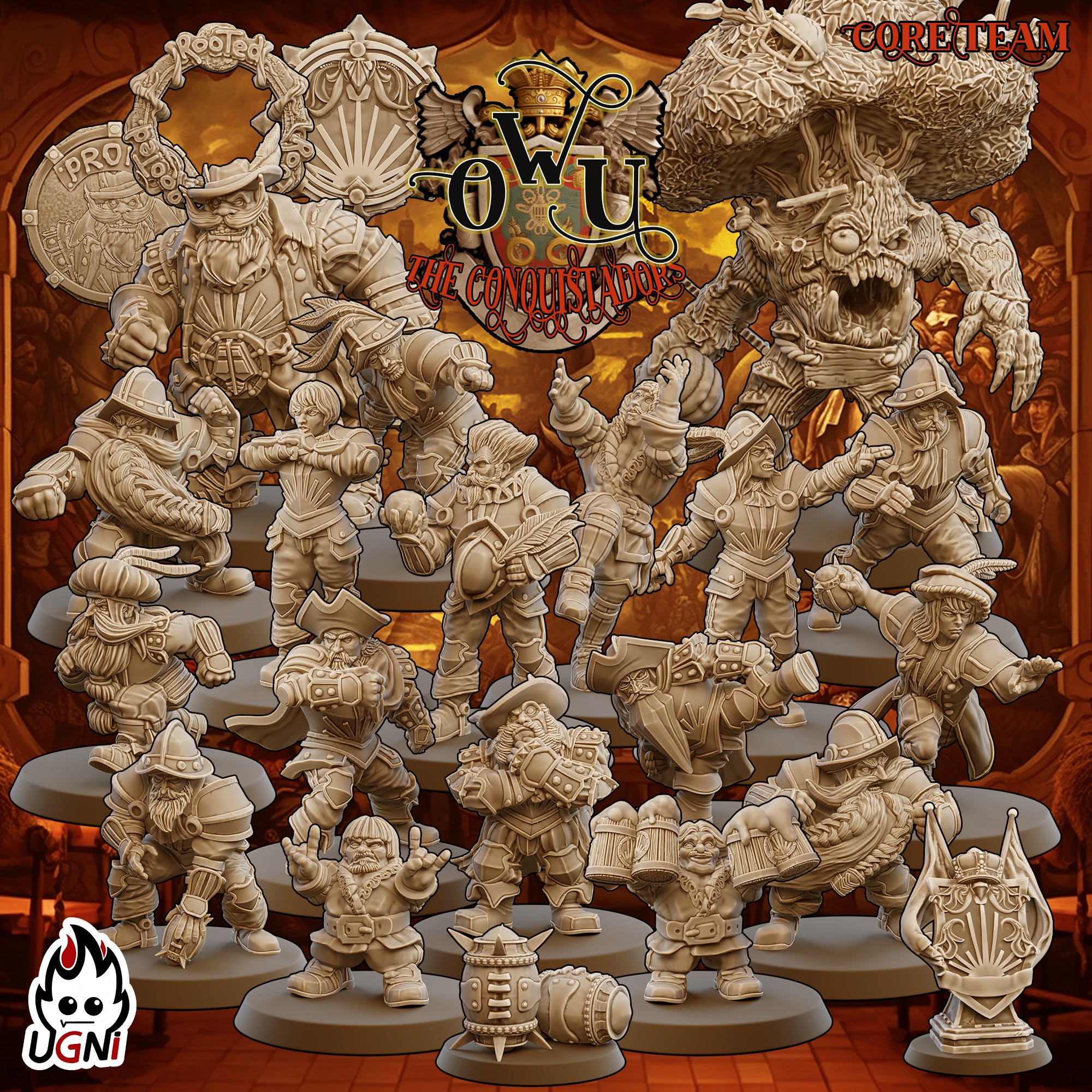 Old World Union Team - Conquistador Style