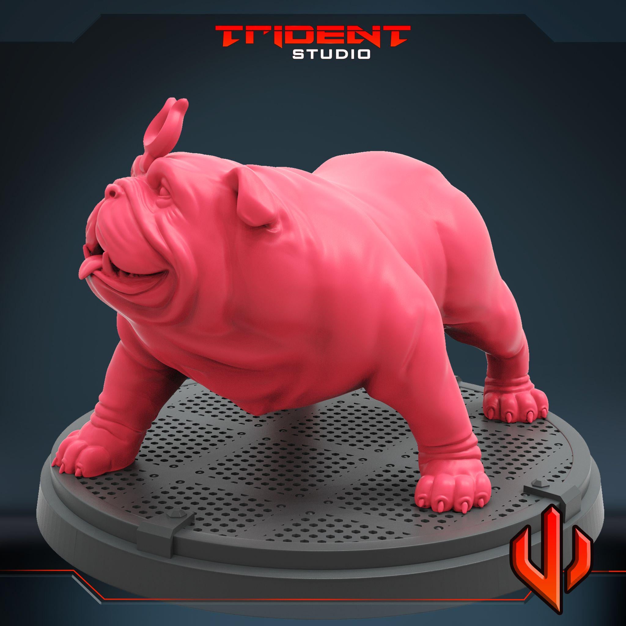 Lockjaw  (Fan art sculpted by Trident Studio) (Crisis Protocol Proxy/Alternative)