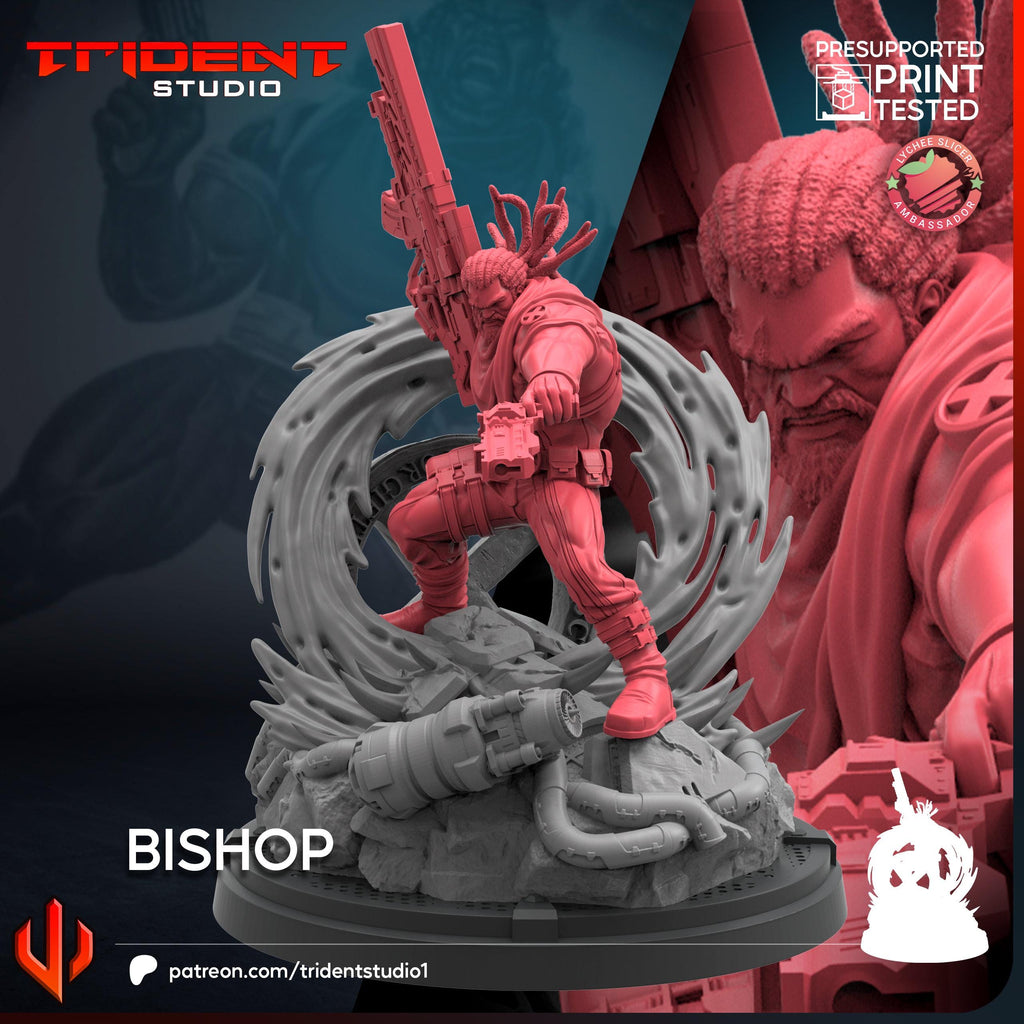 Bishop (Fan art sculpted by Trident Studio) (Crisis Protocol Proxy/Alternative)