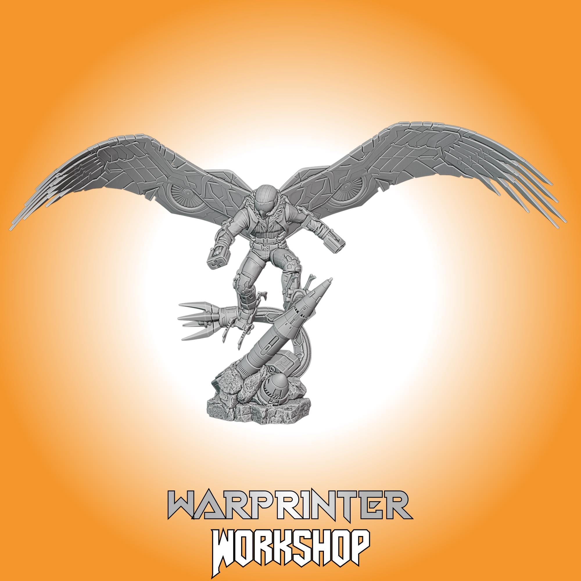 Vulture (Fan art sculpted by Trident Studio) (Crisis Protocol Proxy/Alternative)