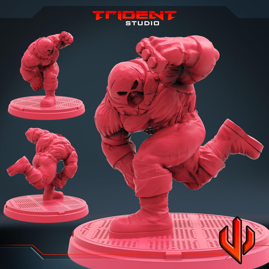 Juggernaut A (Fan art sculpted by Trident Studio) (Crisis Protocol Proxy/Alternative)
