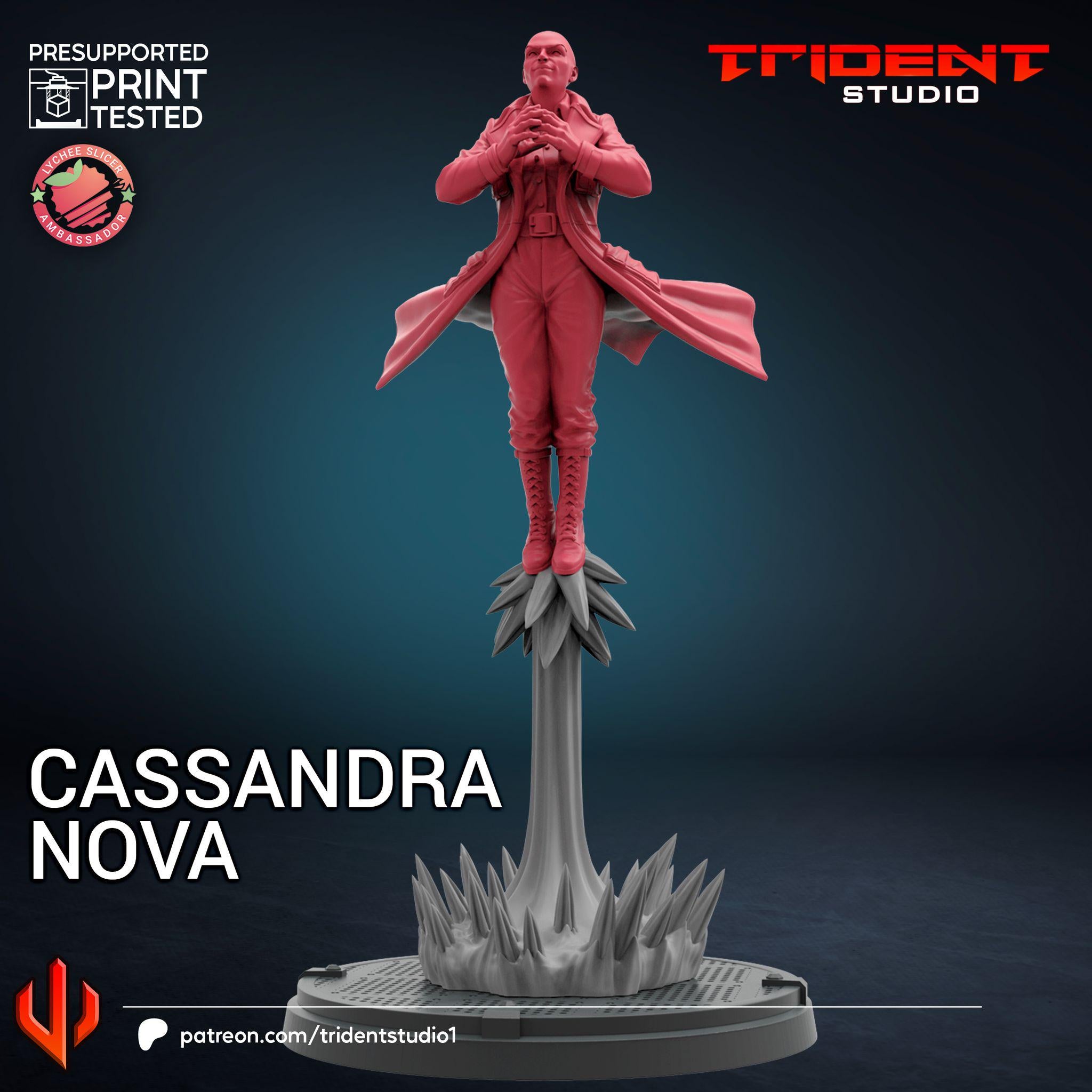 Cassandra Nova (Fan art sculpted by Trident Studio) (Crisis Protocol Proxy/Alternative)