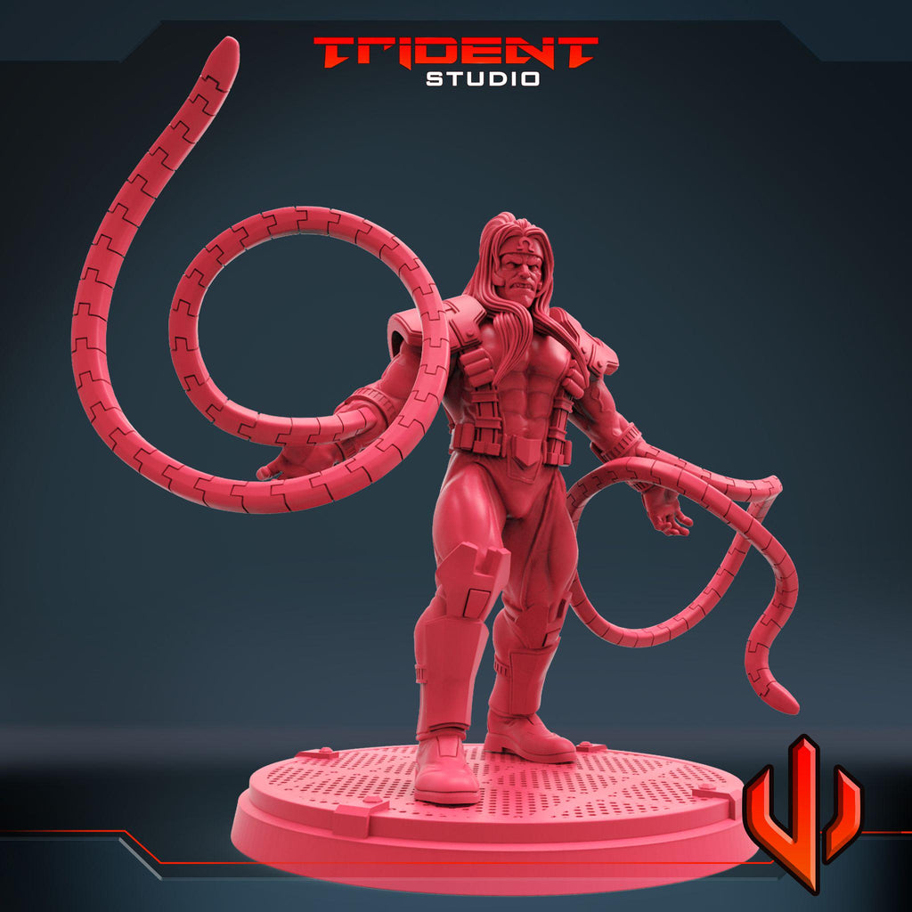 Omega Red B (Fan art sculpted by Trident Studio) (Crisis Protocol Proxy/Alternative)