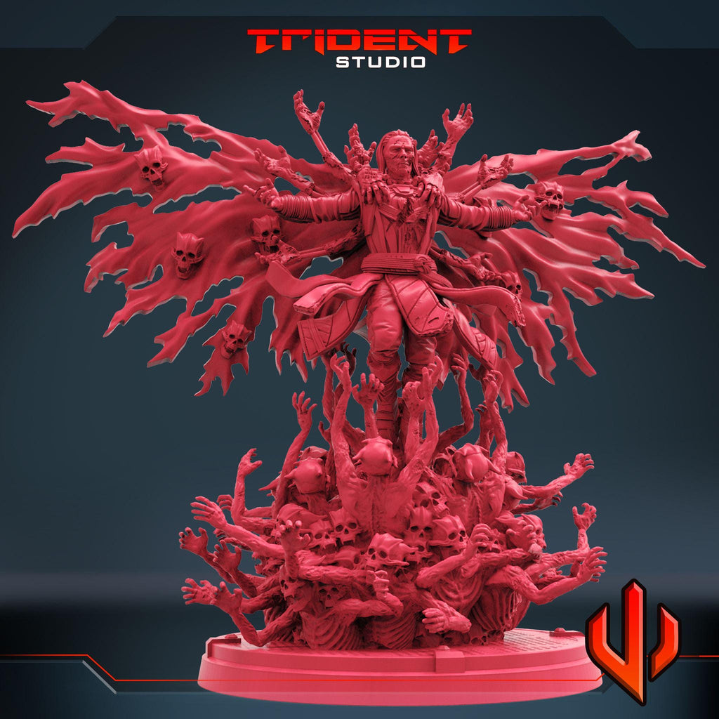 Doctor Strange Zombie (Fan art sculpted by Trident Studio) (Crisis Protocol Proxy/Alternative)