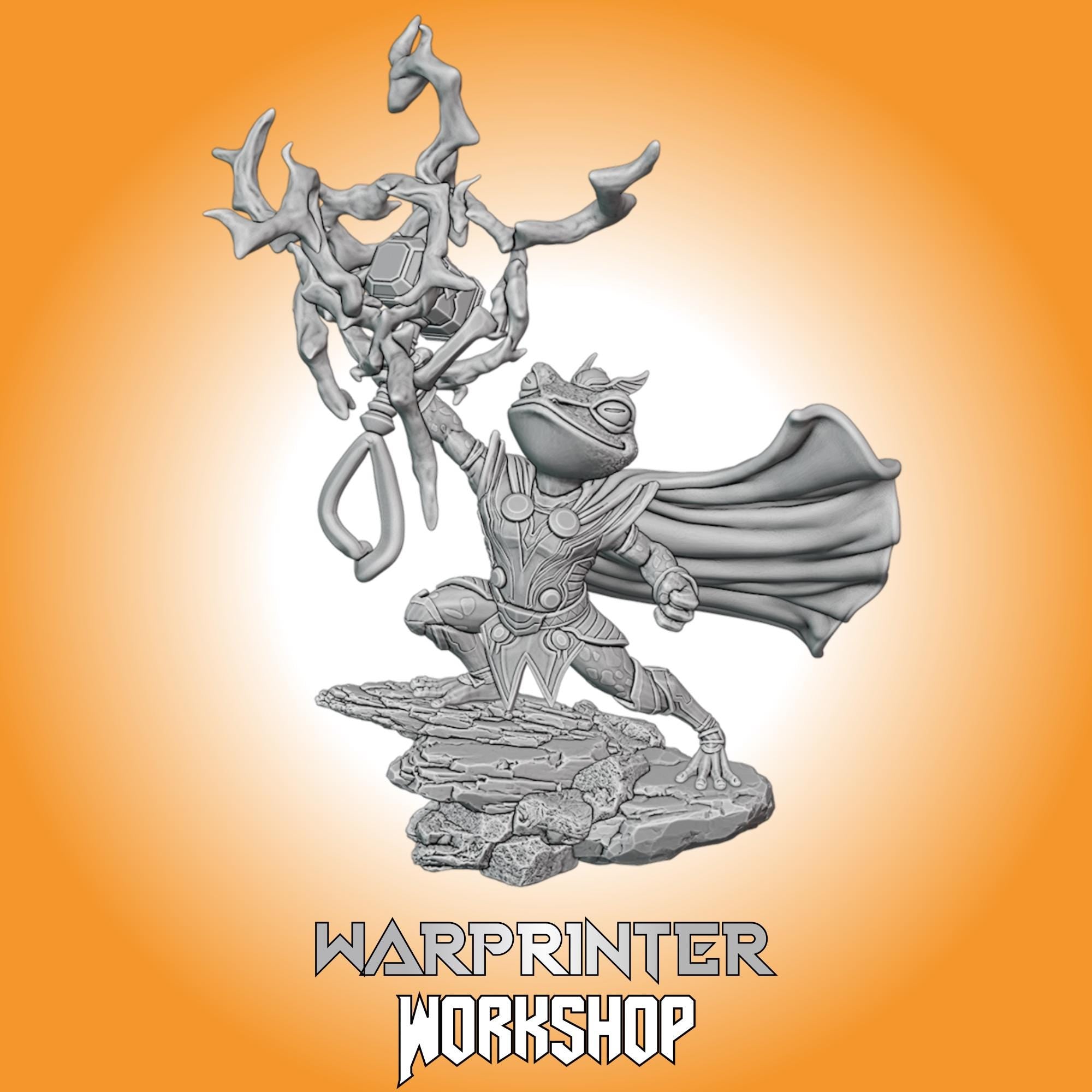 Throg (Fan art sculpted by Trident Studio) (Crisis Protocol Proxy/Alternative)