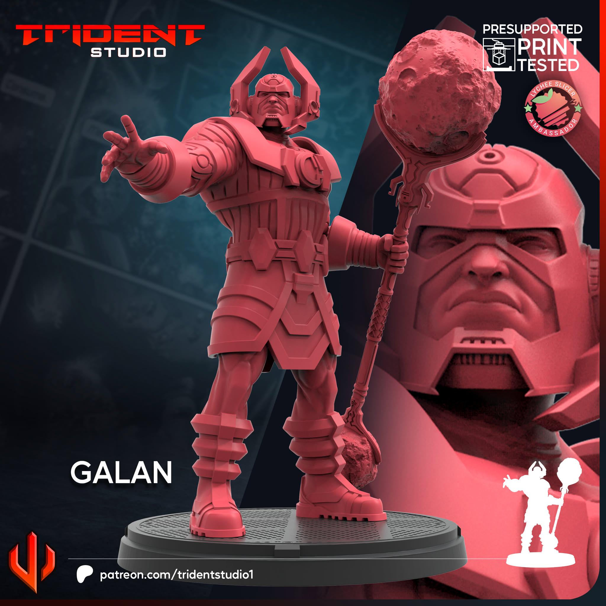 Galan (Fan art sculpted by Trident Studio) (Crisis Protocol Proxy/Alternative)