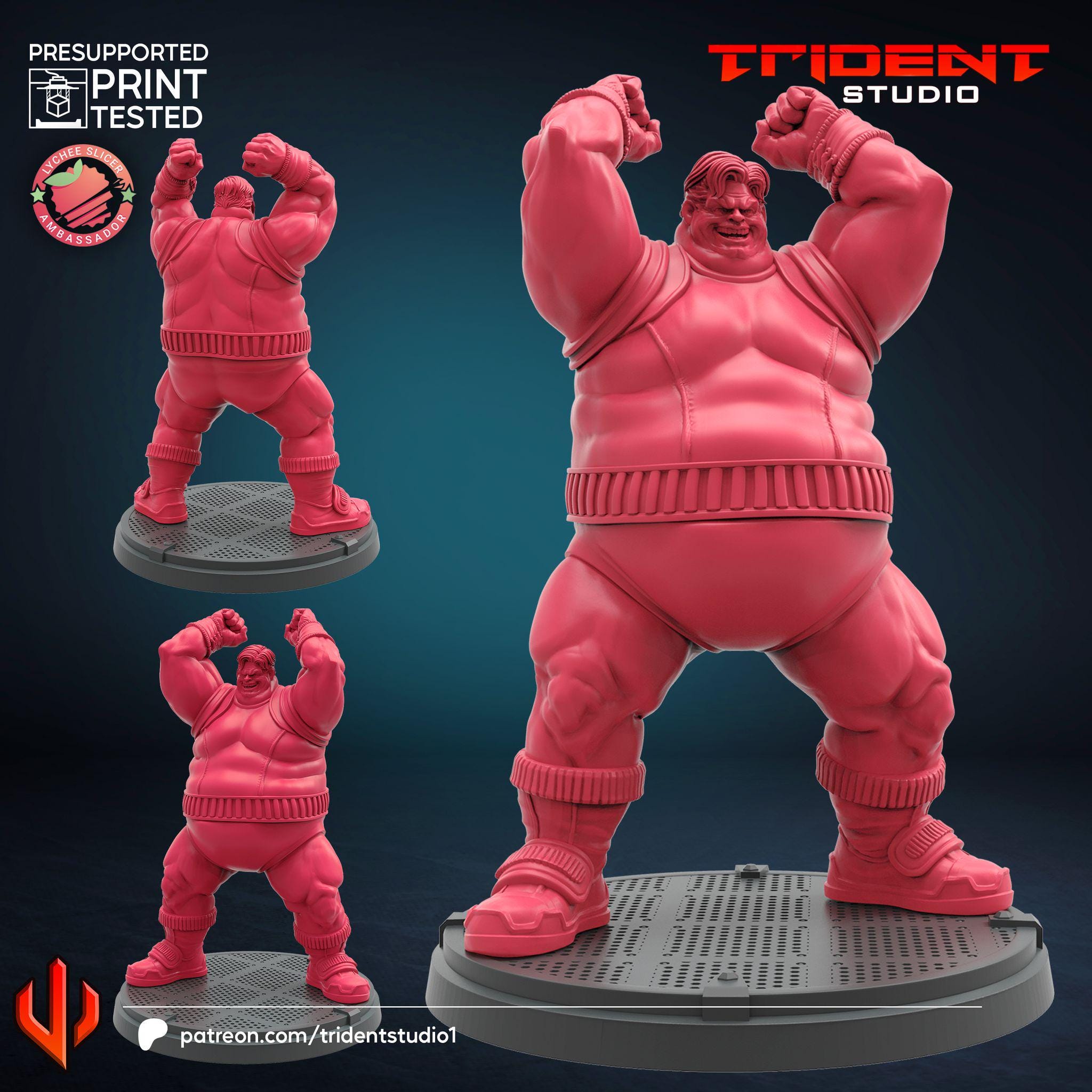 The Blob (Fan art sculpted by Trident Studio) (Crisis Protocol Proxy/Alternative)