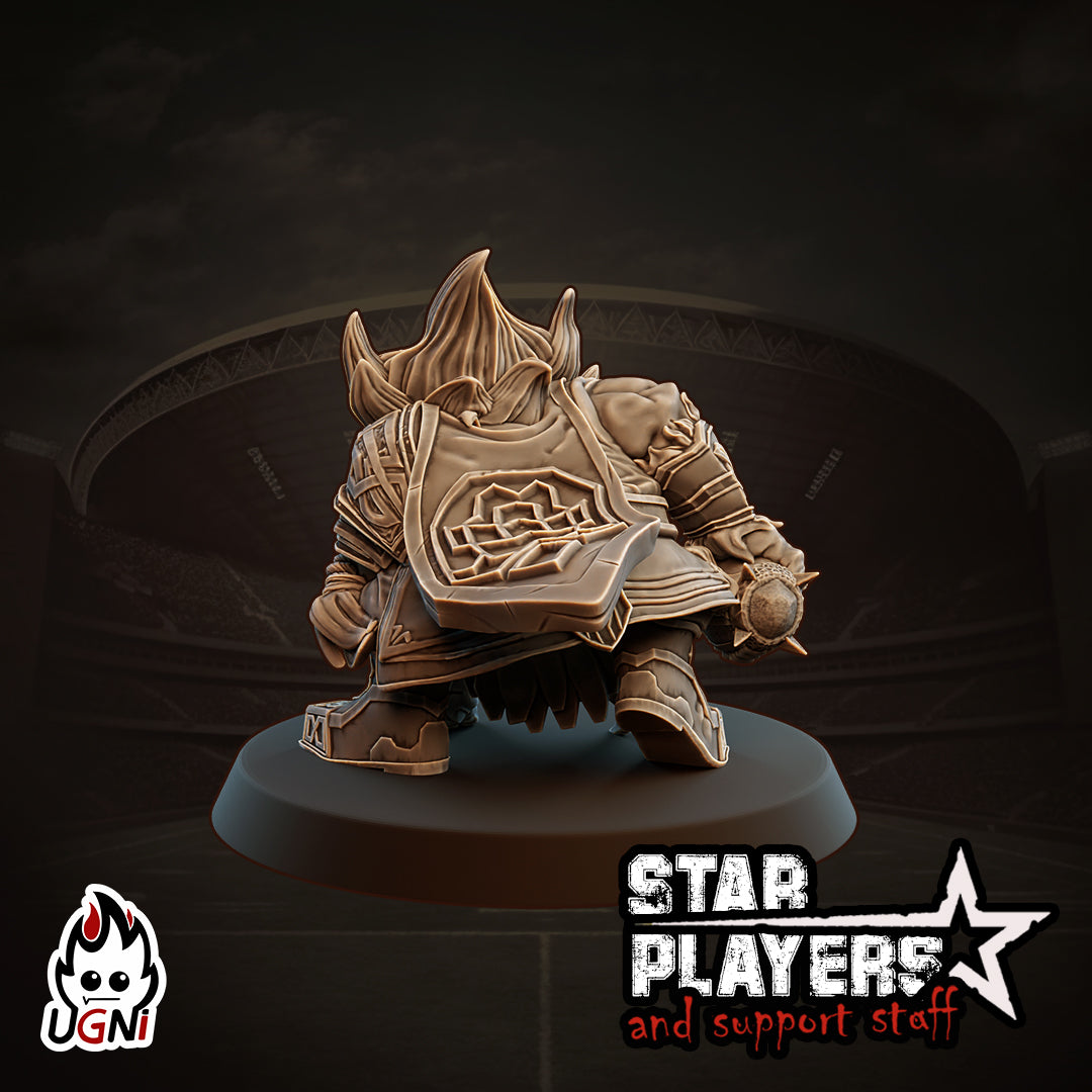 Bromindal - Fantasy Football Star Player Miniature | Designed by UGNI