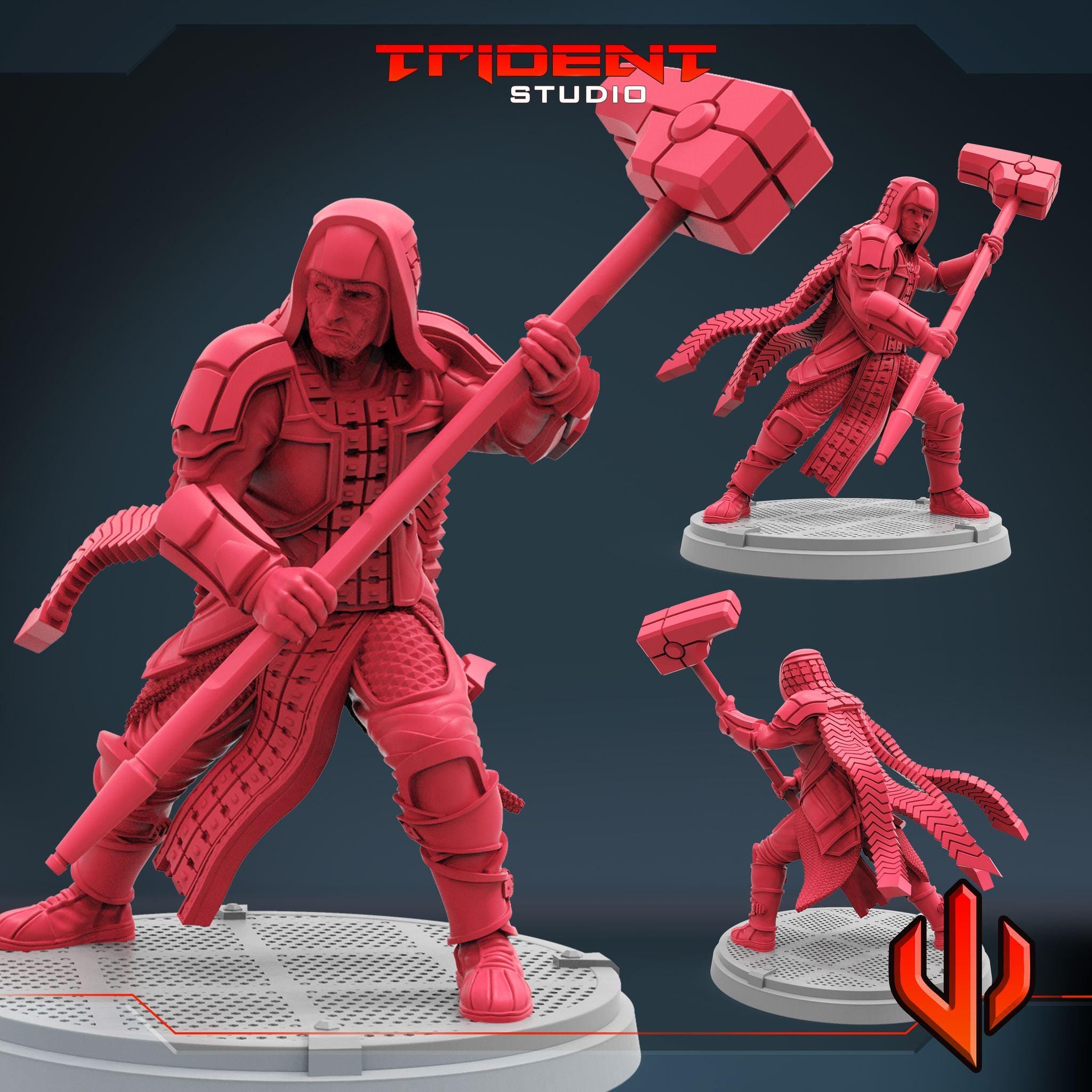 Ronan the Accuser (Fan art sculpted by Trident Studio) (Crisis Protocol Proxy/Alternative)