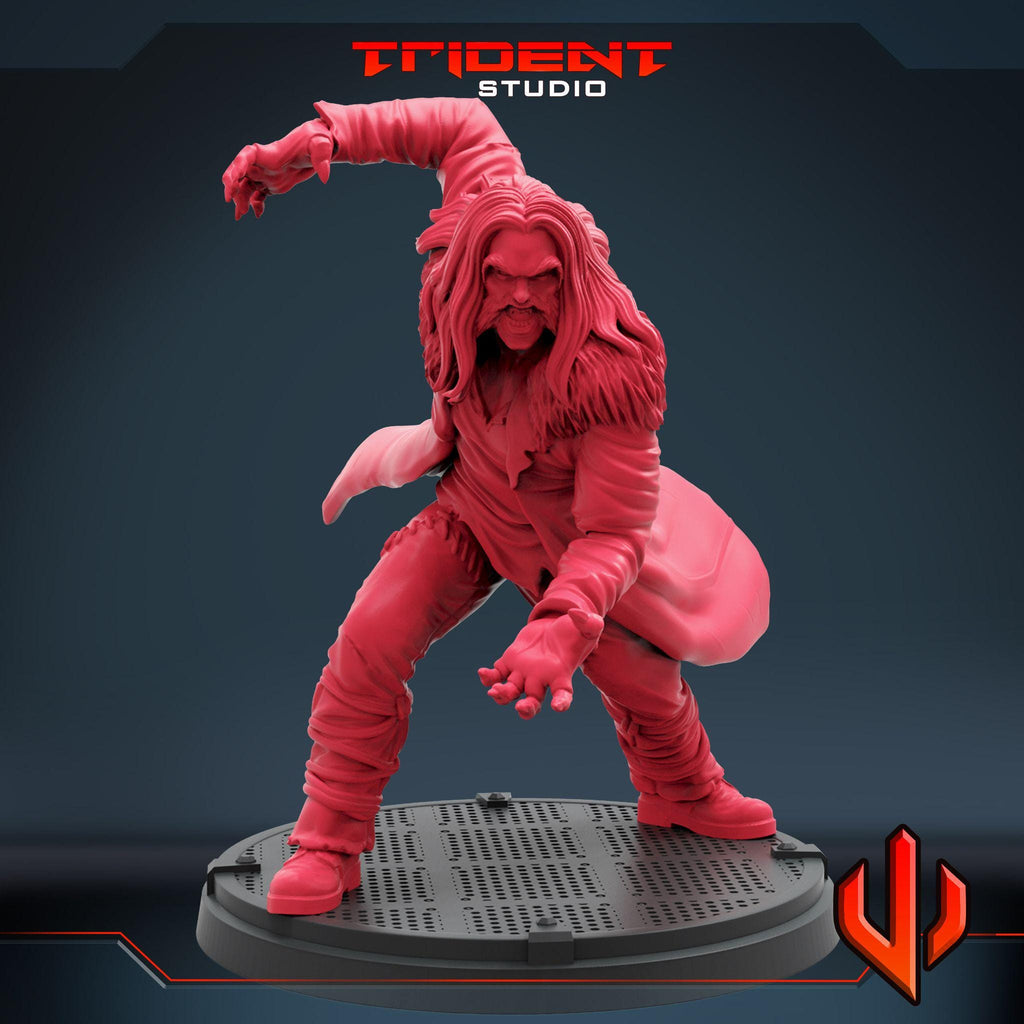 Sabertooth X-men 2000 Movie (Fan art sculpted by Trident Studio) (Crisis Protocol Proxy/Alternative)