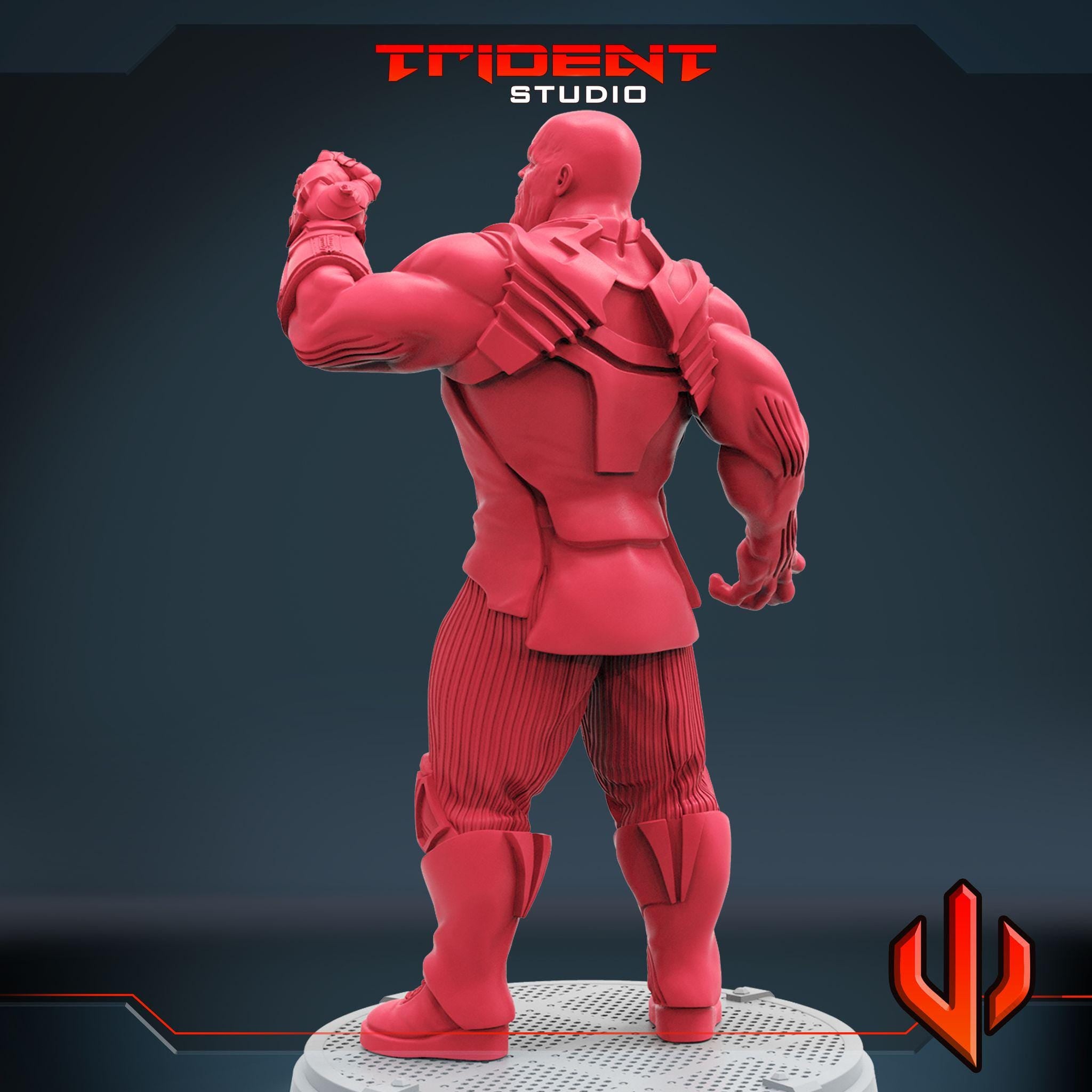 Thanos (Fan art sculpted by Trident Studio) (Crisis Protocol Proxy/Alternative)