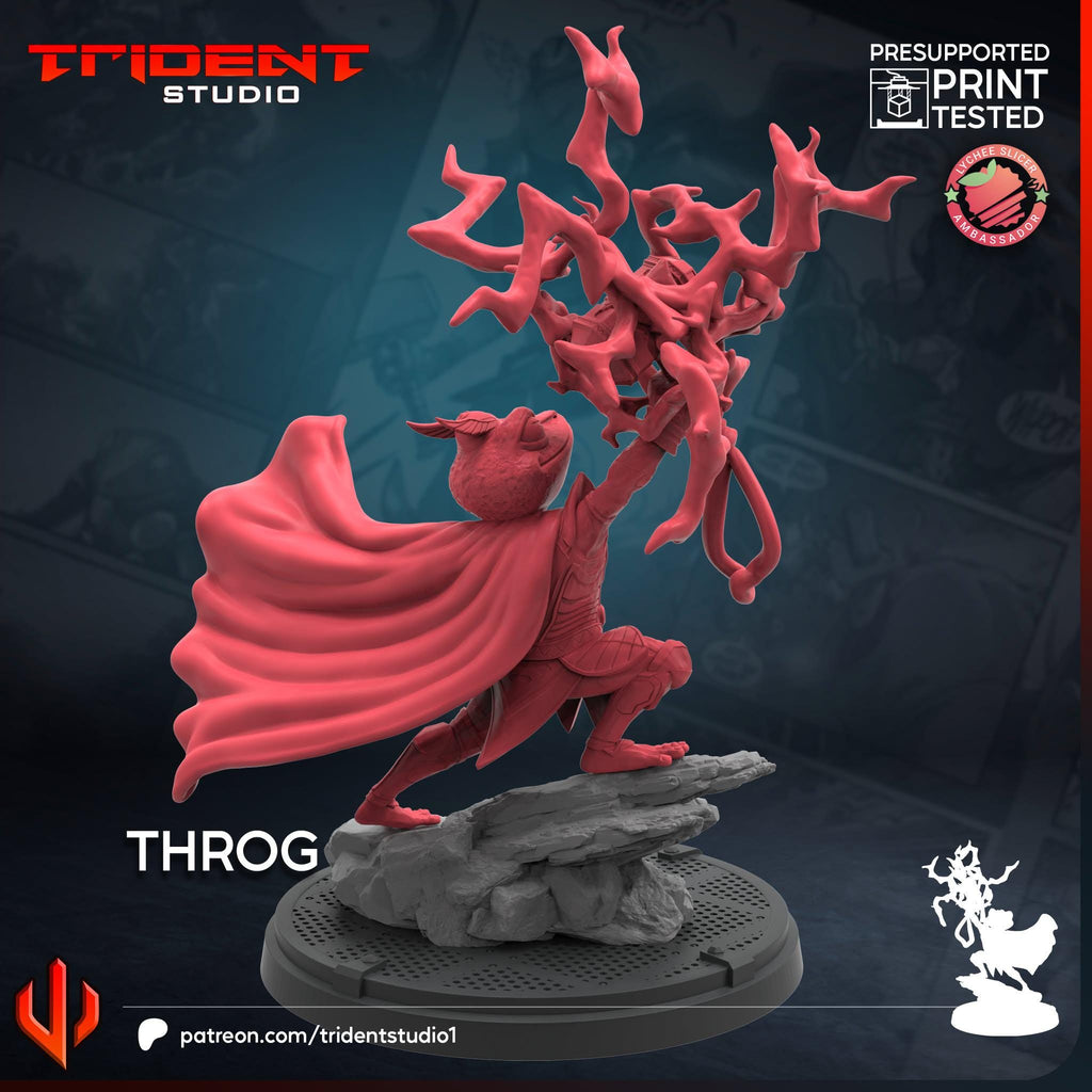 Throg (Fan art sculpted by Trident Studio) (Crisis Protocol Proxy/Alternative)