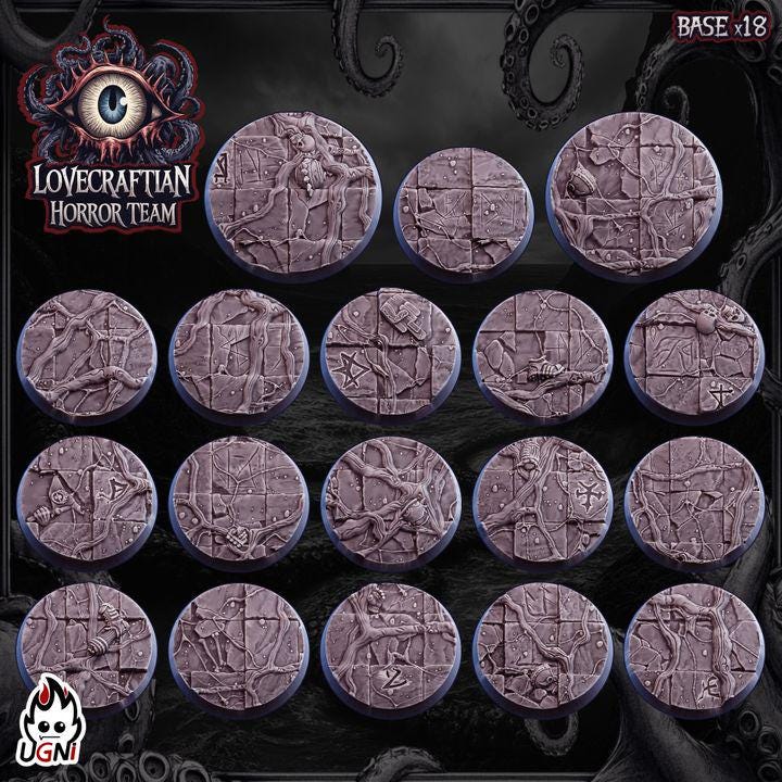 Lovecraftian Horror Team - Fantasy Football Team - UGNI Miniatures