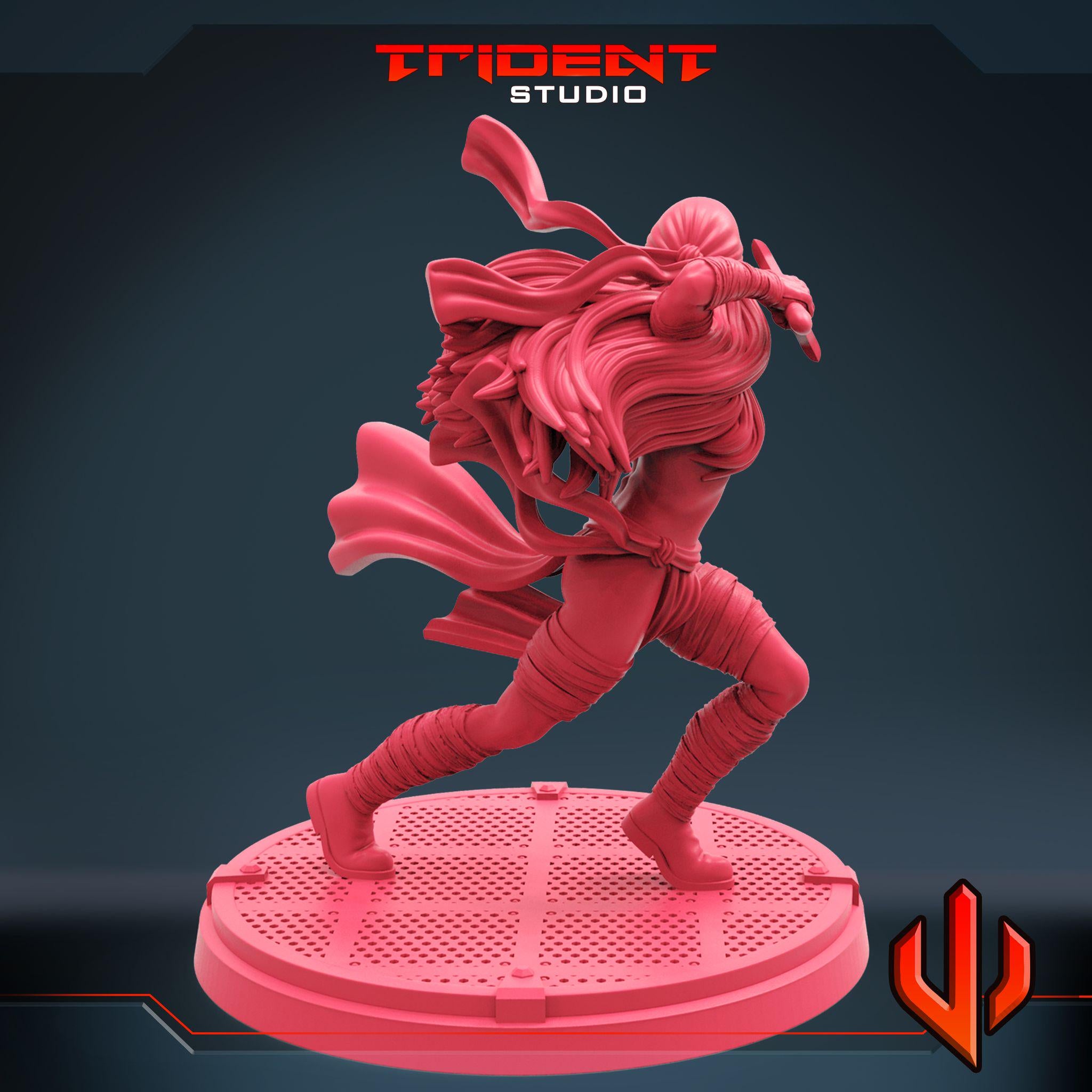 Elektra (Fan art sculpted by Trident Studio) (Crisis Protocol Proxy/Alternative)
