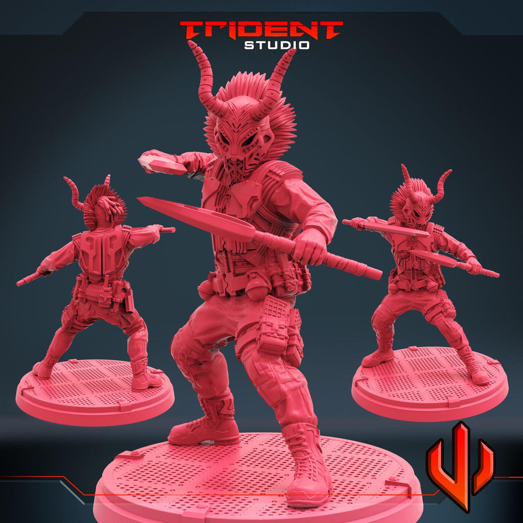 Killmonger C (Fan art sculpted by Trident Studio) (Crisis Protocol Proxy/Alternative)